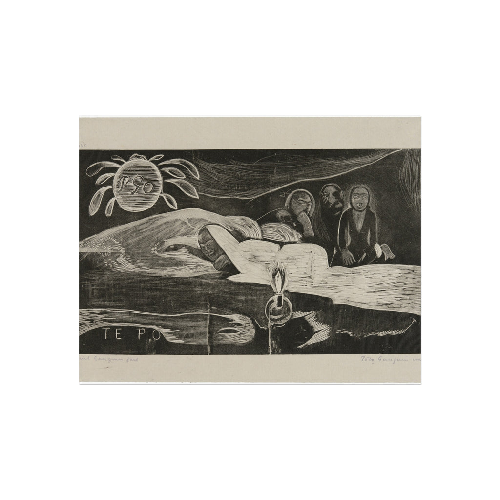 Paul Gauguin - Te po (The Night), from the Noa Noa Suite | Fine Art Poster