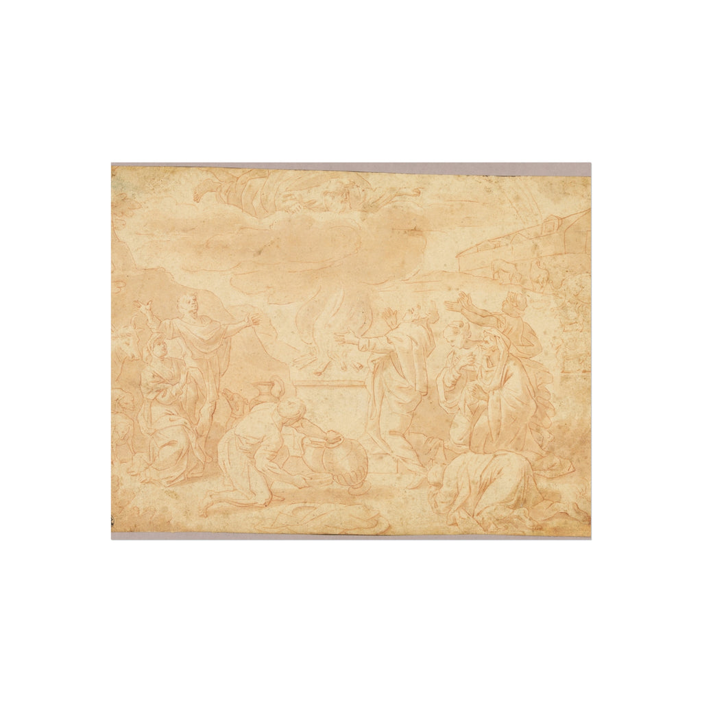 Nicolas Poussin - Noah's Sacrifice | Fine Art Poster