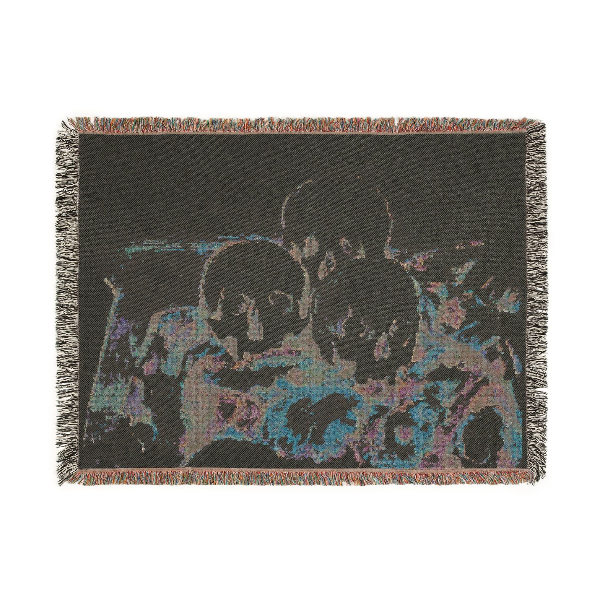 Paul Cezanne - The Three Skulls | Woven Tapestry Blanket