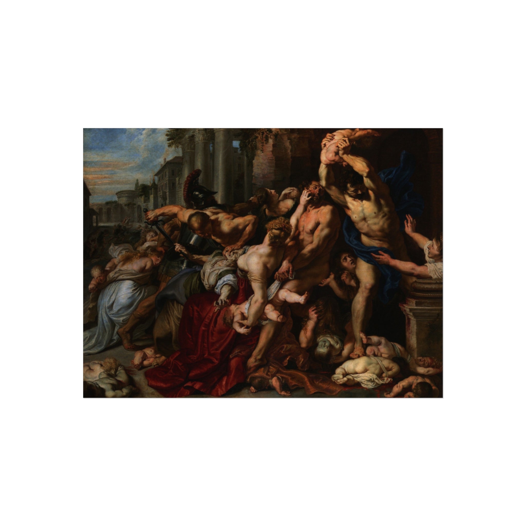 Peter Paul Rubens Massacre of the Innocents | Fine Art Poster