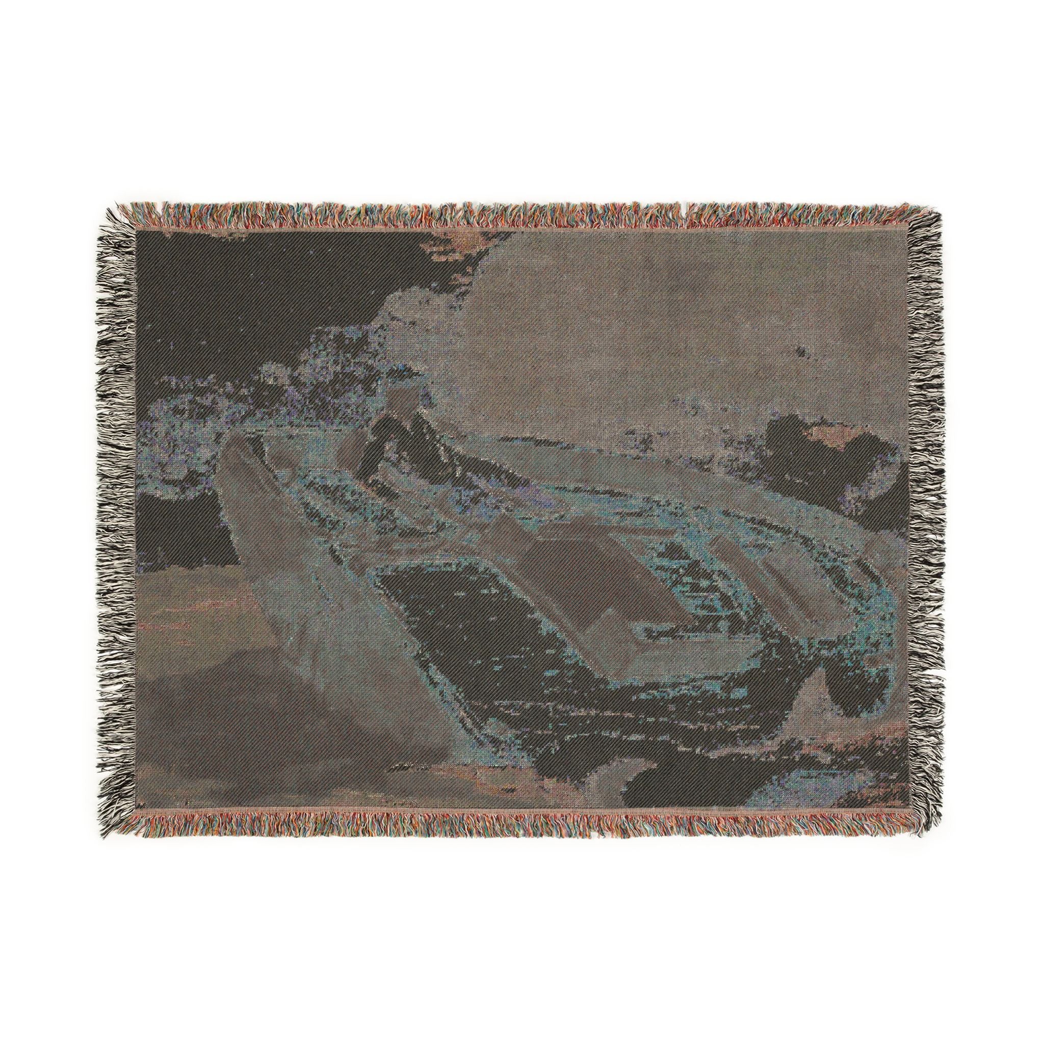 Winslow Homer - The Gulf Stream | Woven Tapestry Blanket