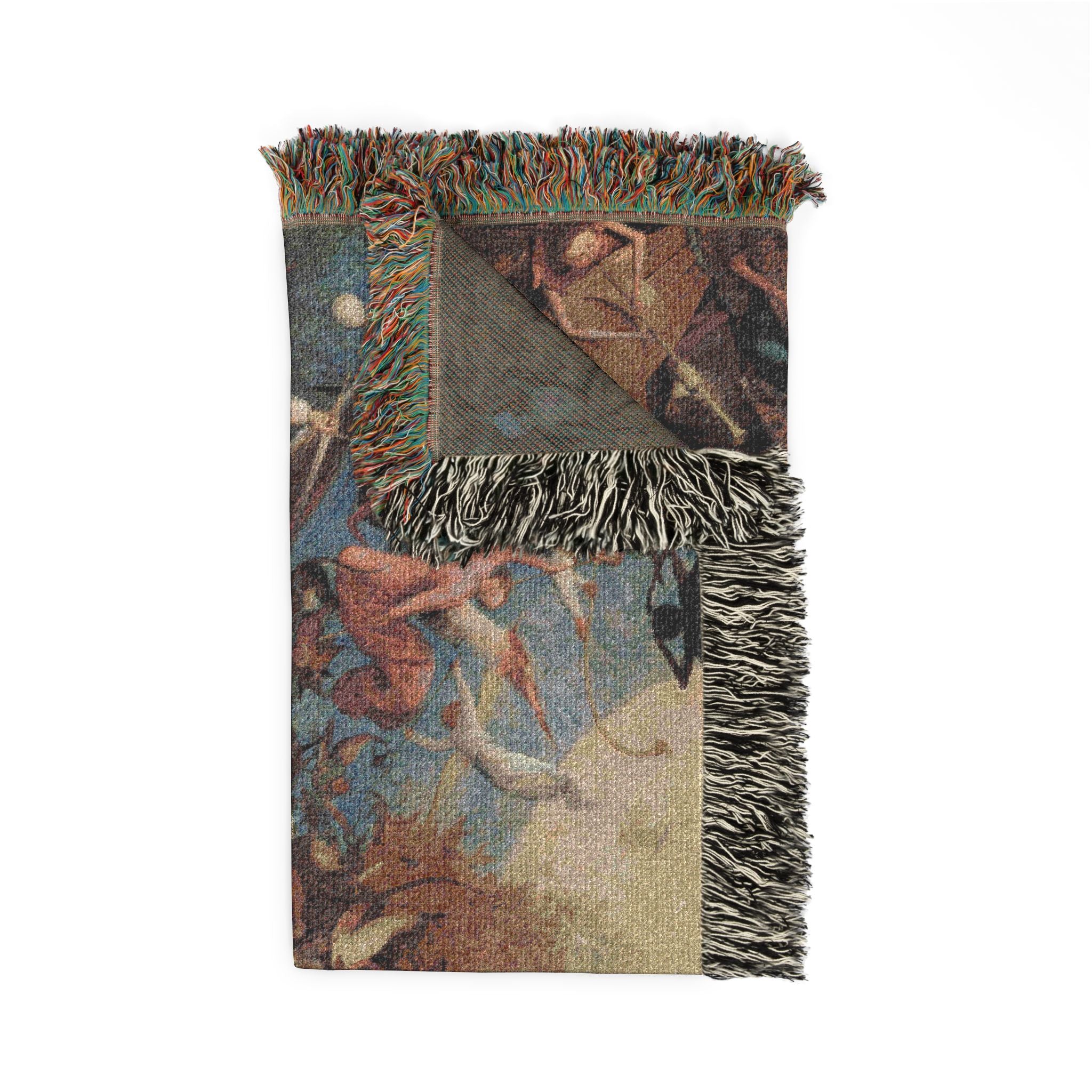 Pieter Bruegel the Elder - The Fall of the Rebel Angels - Google Art Project | Woven Tapestry Blanket