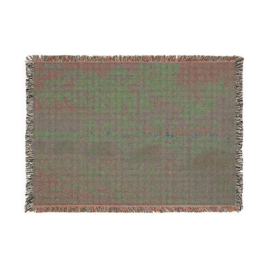 Claude Monet - Waterloo Bridge, Sunlight Effect | Woven Tapestry Blanket