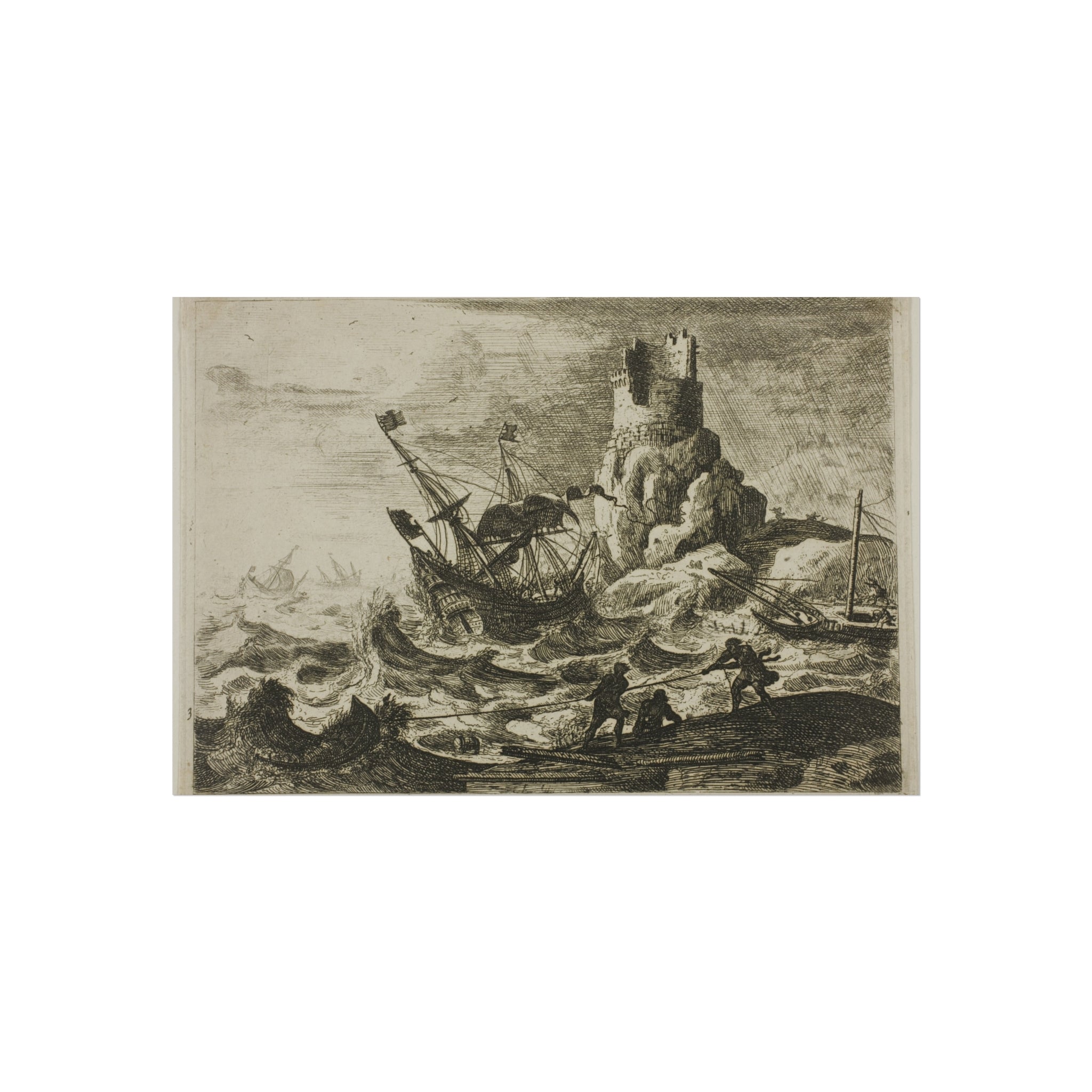 Claude Lorrain - The Shipwreck | Fine Art Poster