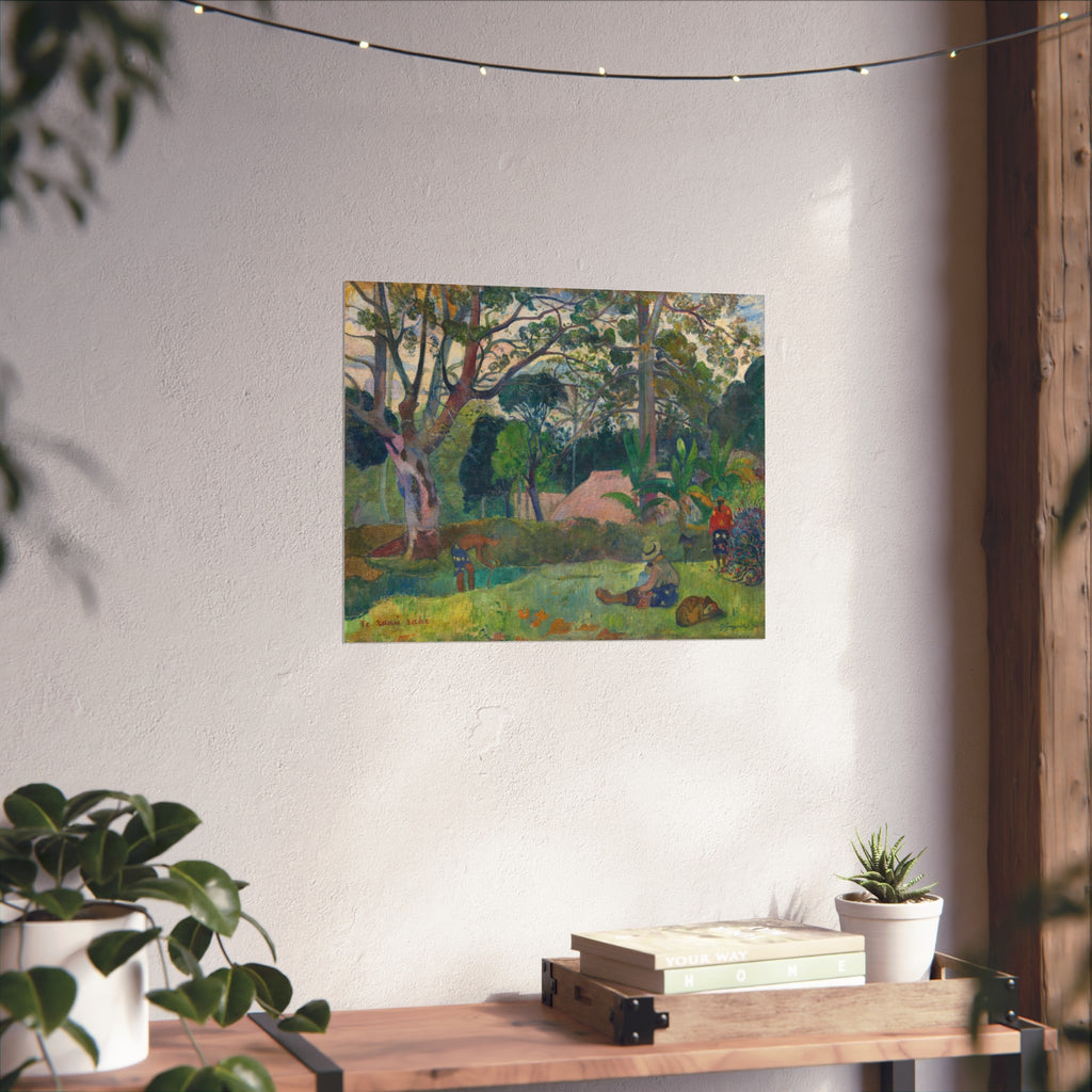 Paul Gauguin - Te raau rahi (The Big Tree) | Fine Art Poster