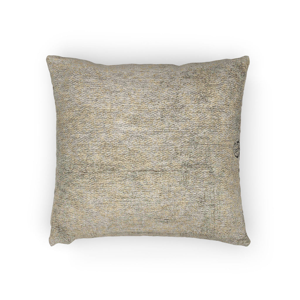 Style of Francesco Guardi - Ruins in a Park, Two Figures | Woven Pillow
