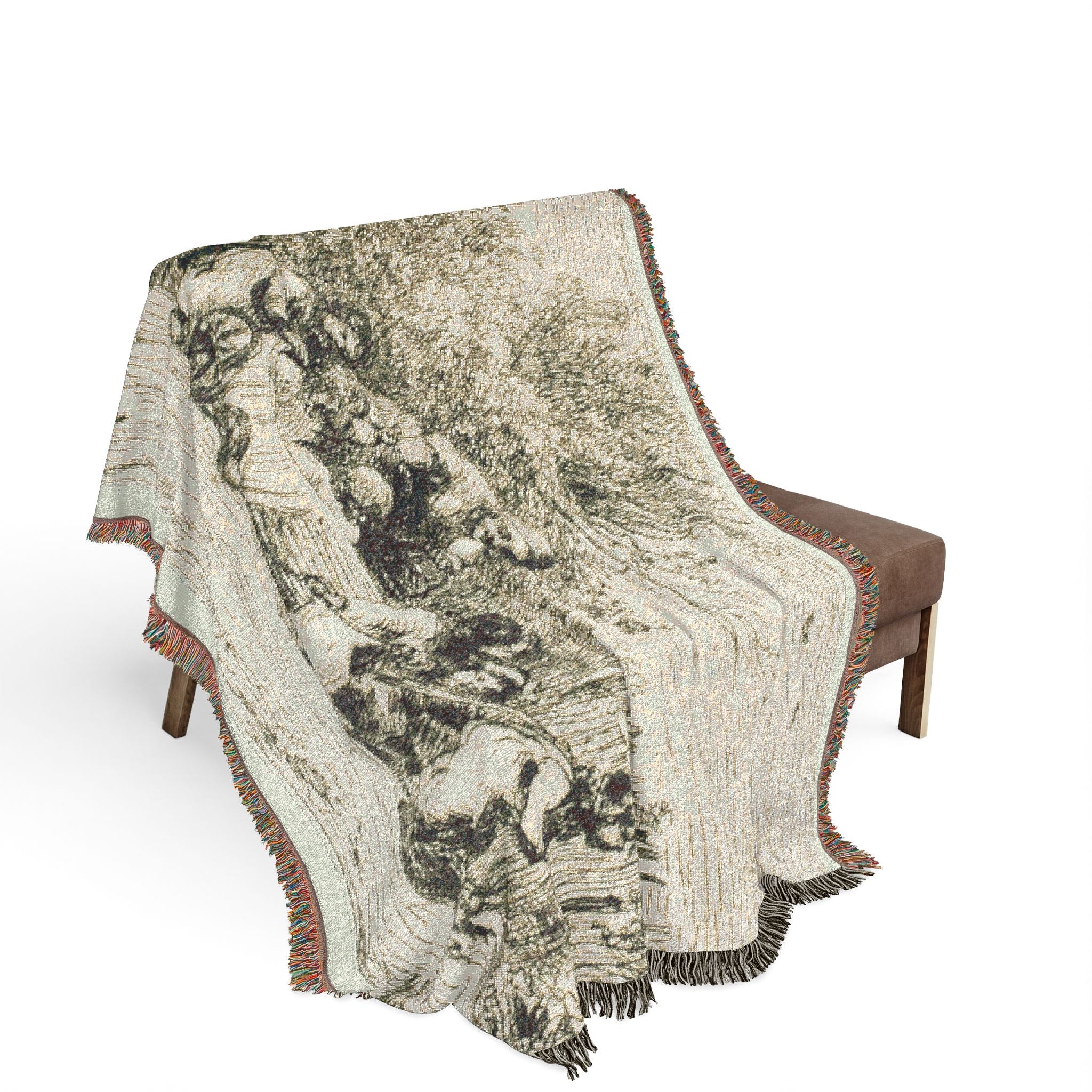 The Heritage of the Wagon Charles François Daubigny Tapestry Blanket