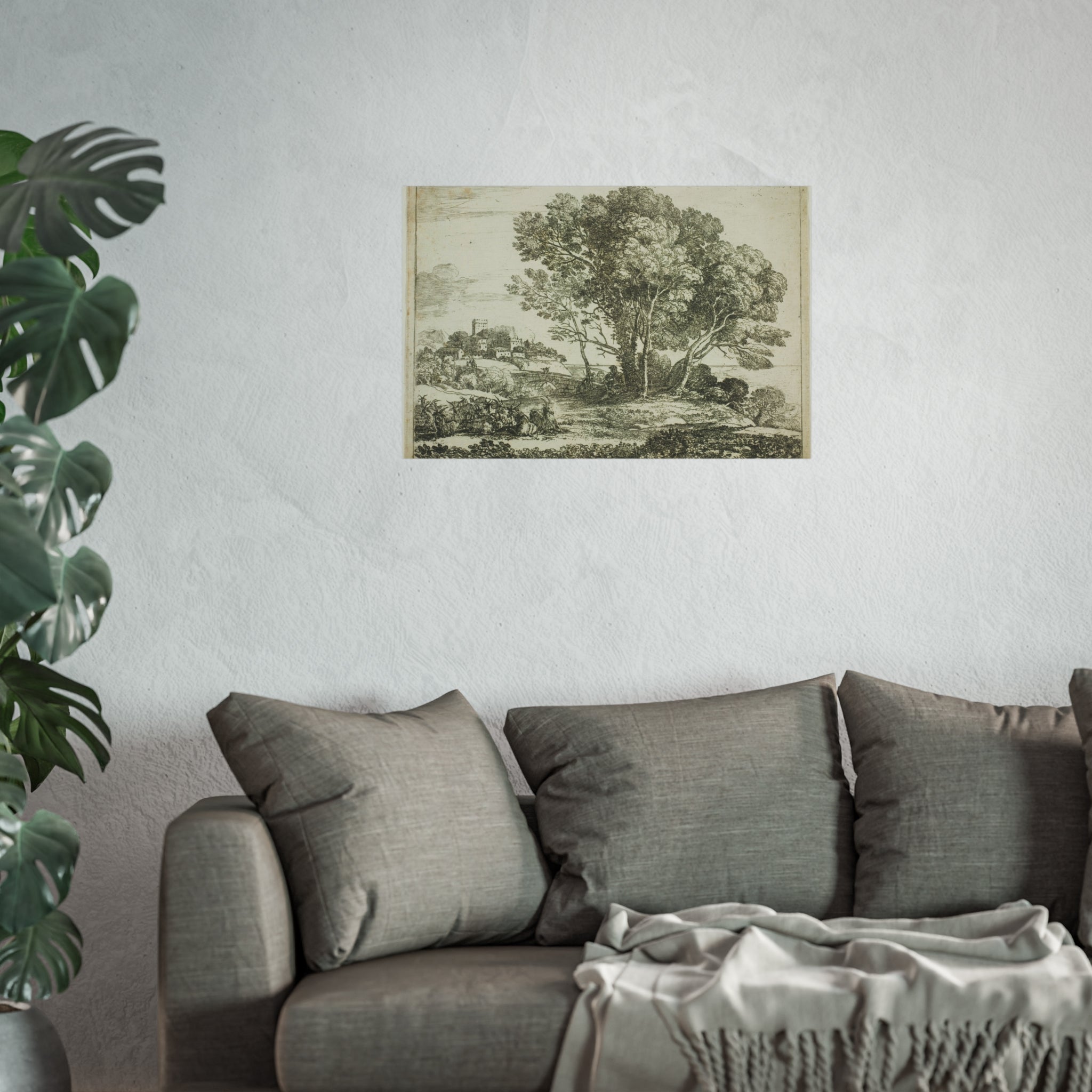 Claude Lorrain - The Goatherd | Fine Art Poster