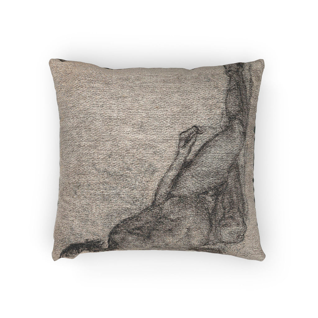 Paul Cezanne - Male Nude | Woven Pillow