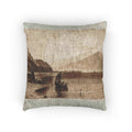Joseph Mallord William Turner - Inverary Pier Loch Fyne, Morning | Woven Pillow