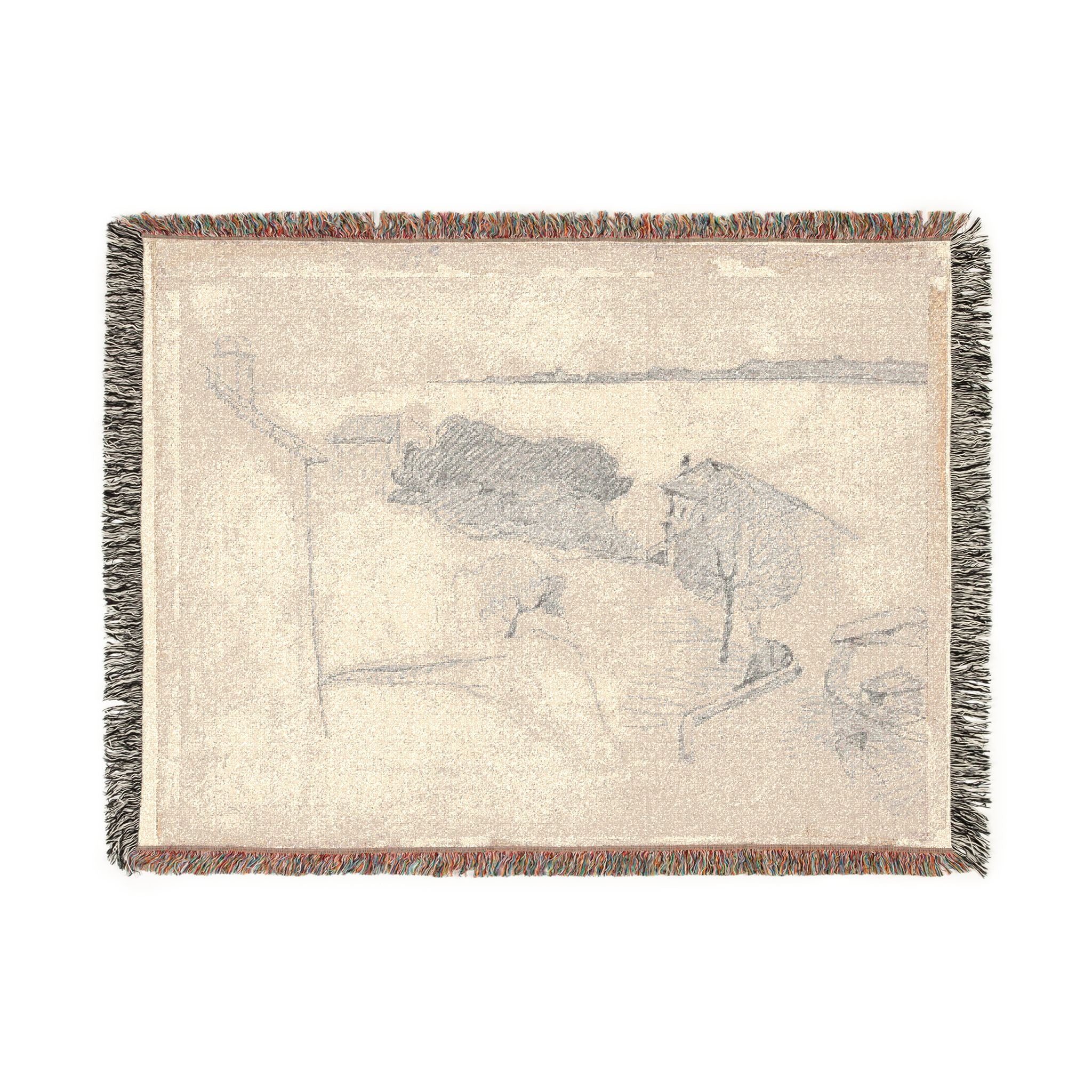 Paul Cezanne - L'Estaque | Woven Tapestry Blanket