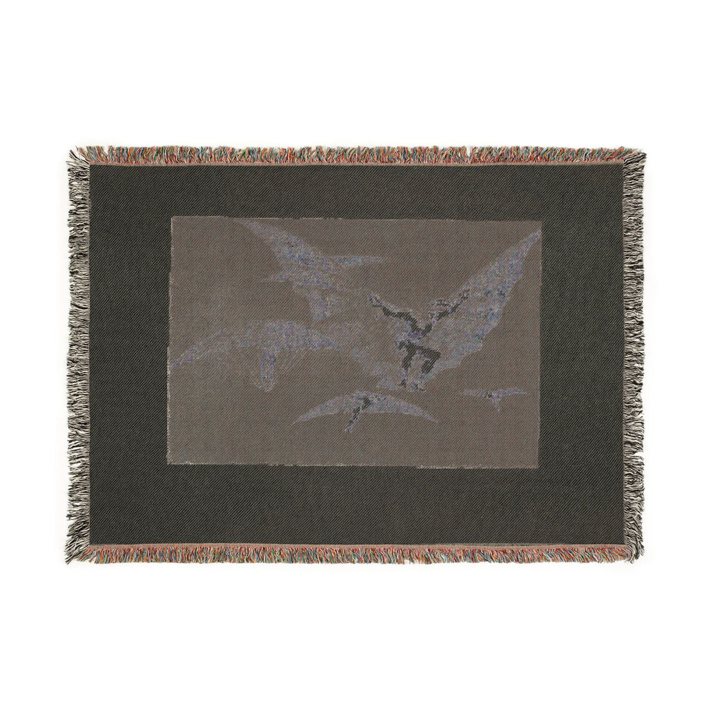 Francisco José de Goya y Lucientes - A Way of Flying, from Disparates, published as plate 13 in Los Proverbios (Proverbs | Woven Tapestry Blanket