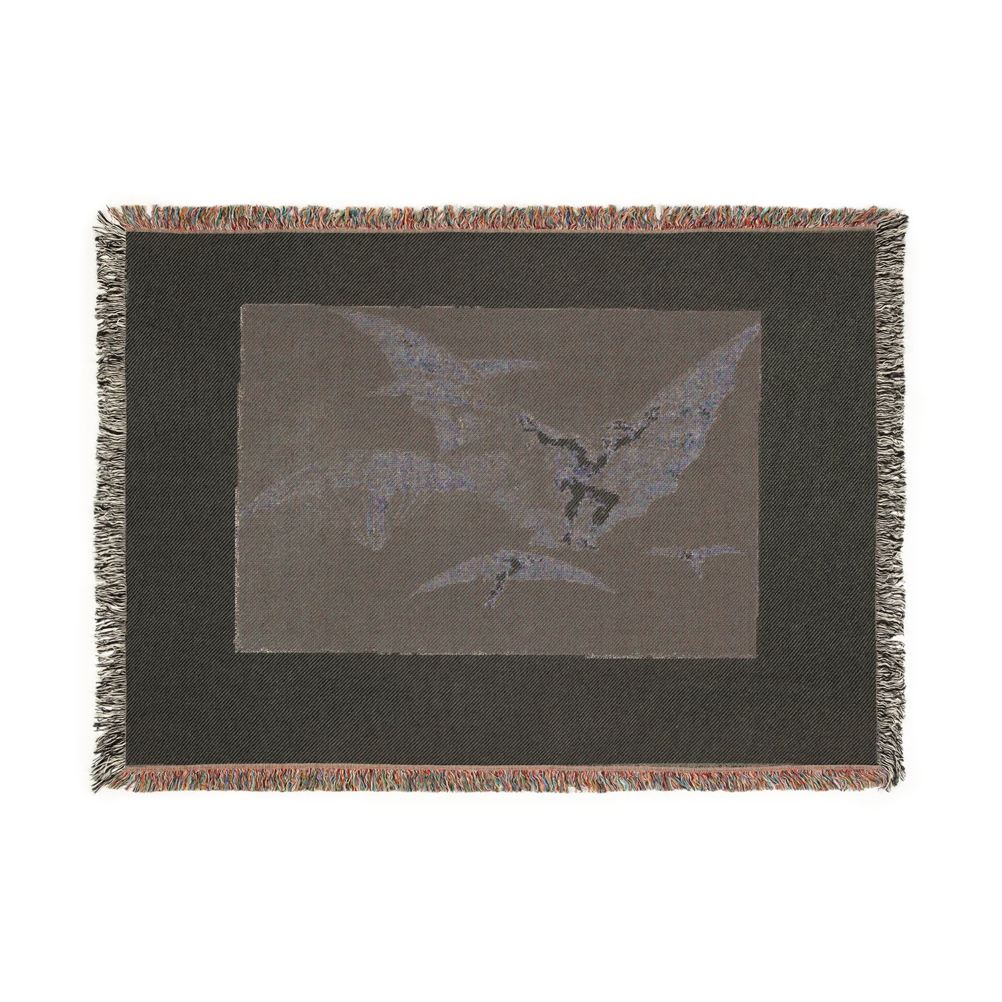 Francisco José de Goya y Lucientes - A Way of Flying, from Disparates, published as plate 13 in Los Proverbios (Proverbs | Woven Tapestry Blanket