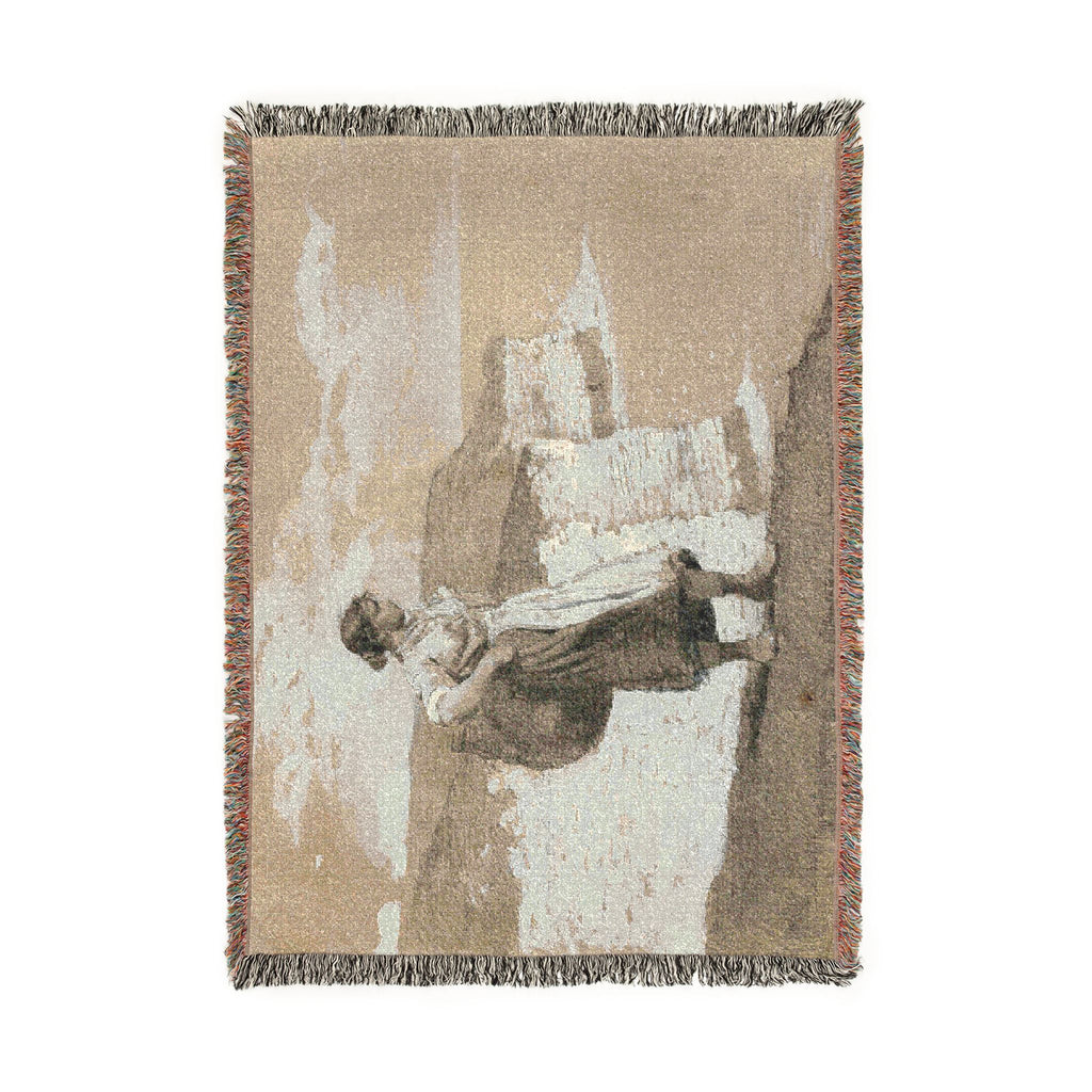 Winslow Homer - Flamborough Head, England | Woven Tapestry Blanket