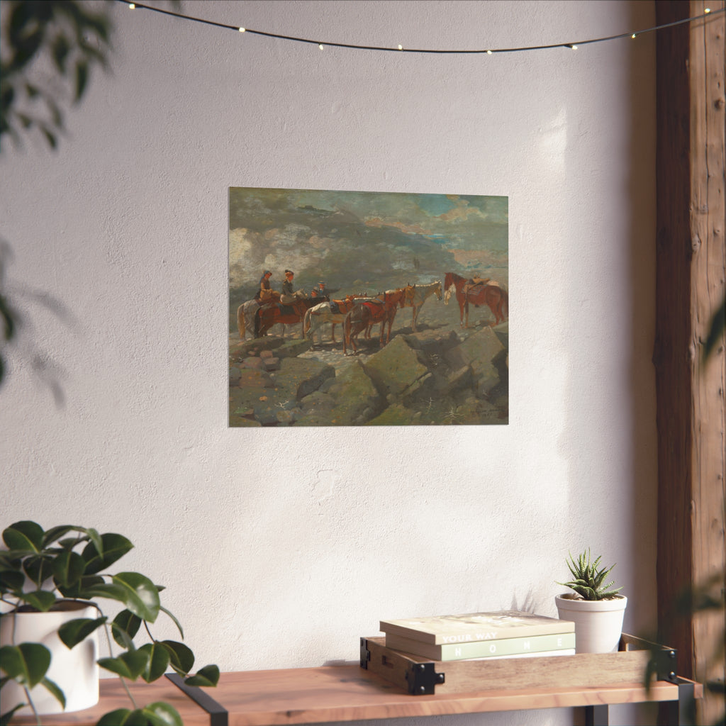 Winslow Homer - Mount Washington | Fine Art Poster