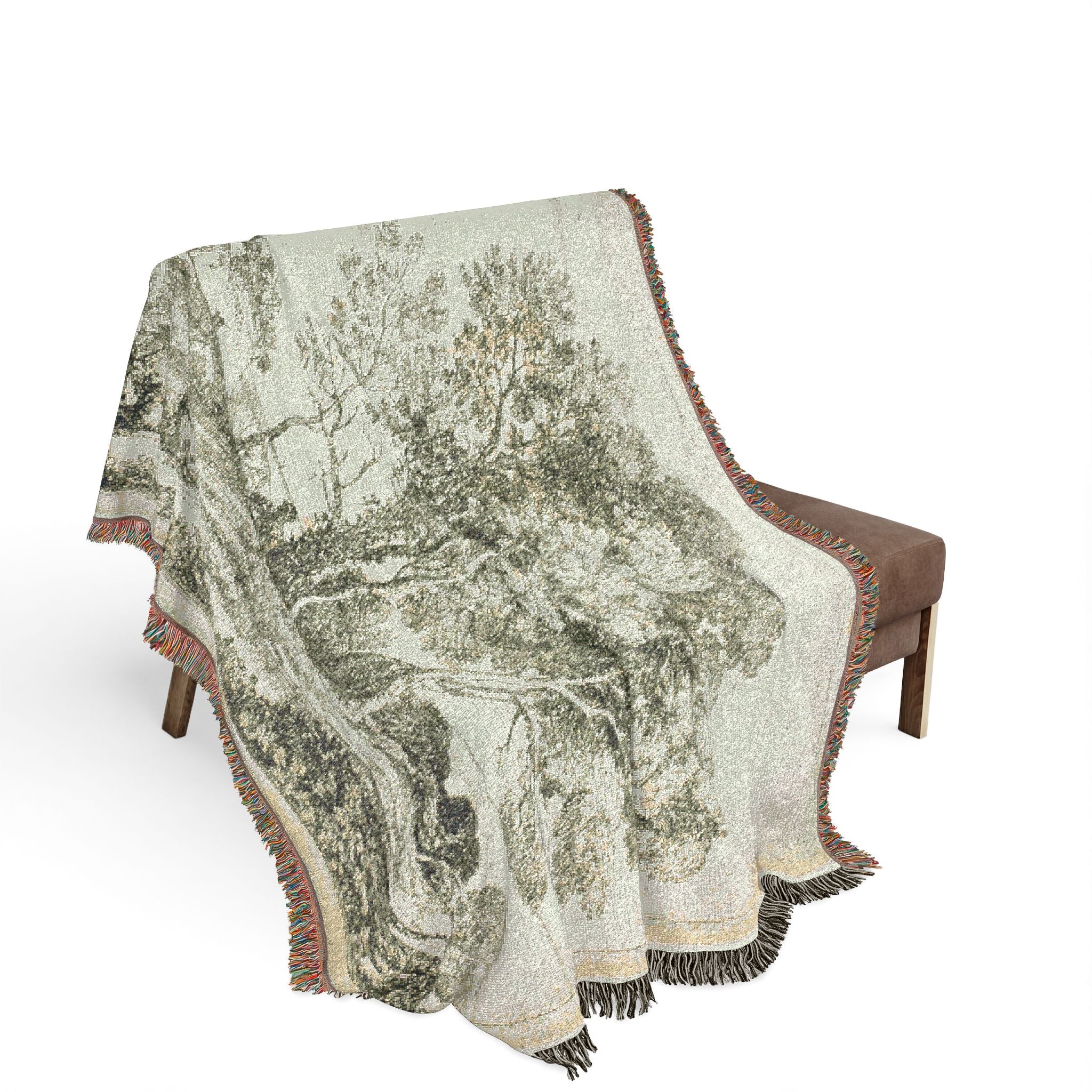 Claude Lorrain - The Goatherd | Woven Tapestry Blanket