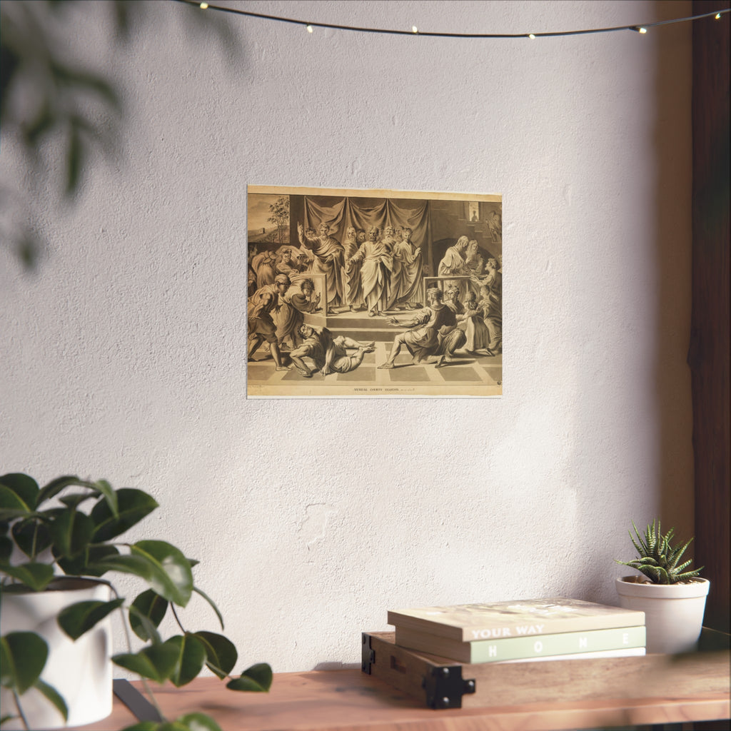 John Constable - Death of Ananias | Fine Art Poster