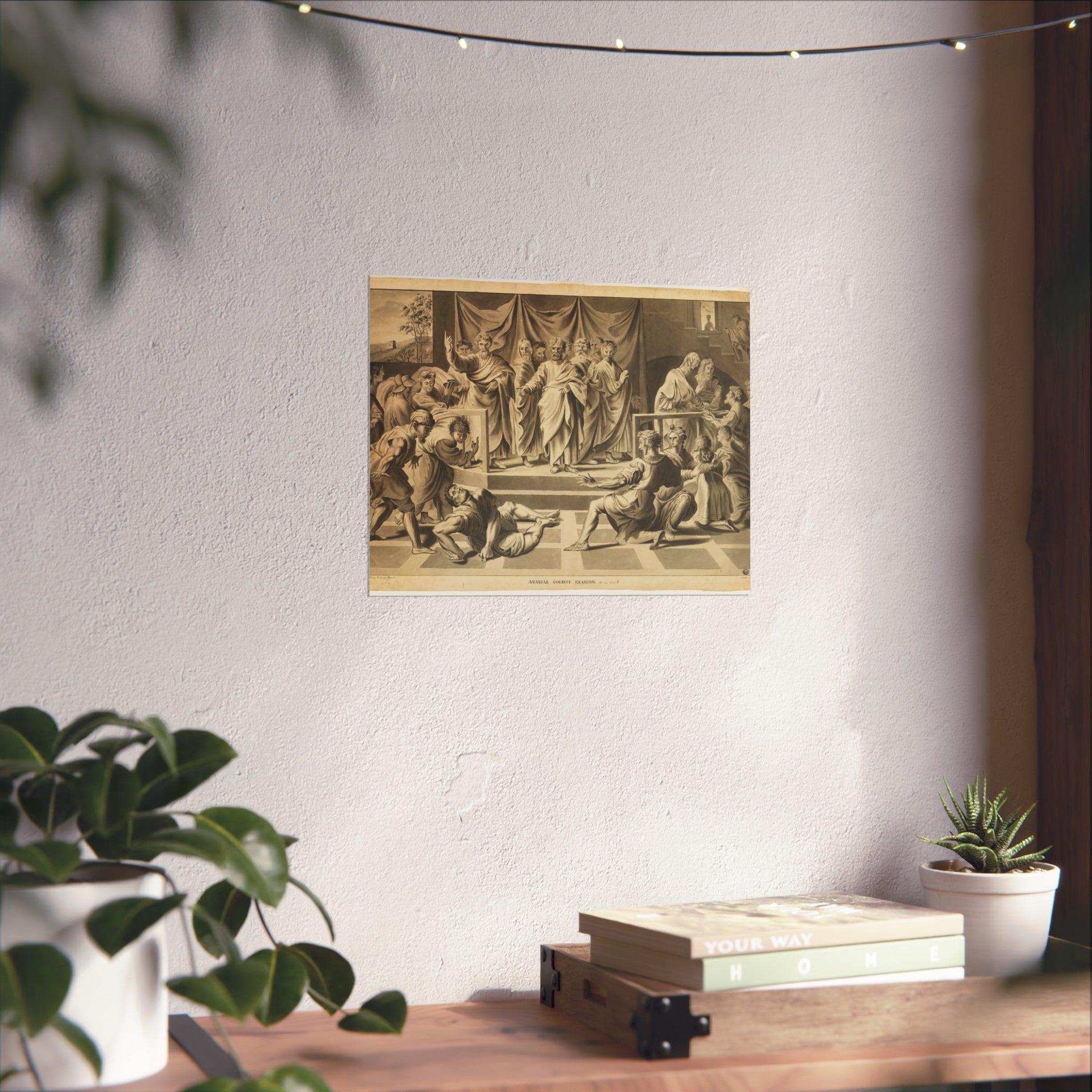 John Constable - Death of Ananias | Fine Art Poster