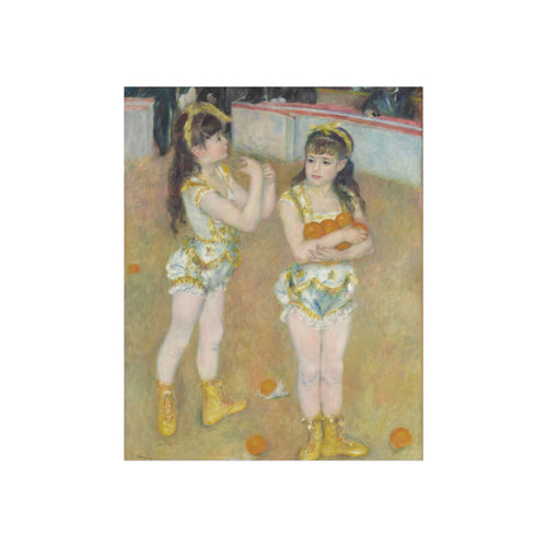 Acrobats at the Cirque Fernando Pierre-Auguste Renoir Fine Art Poster