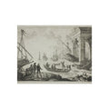 Claude Lorrain - Harbor Scene with a Lighthouse | Fine Art Poster