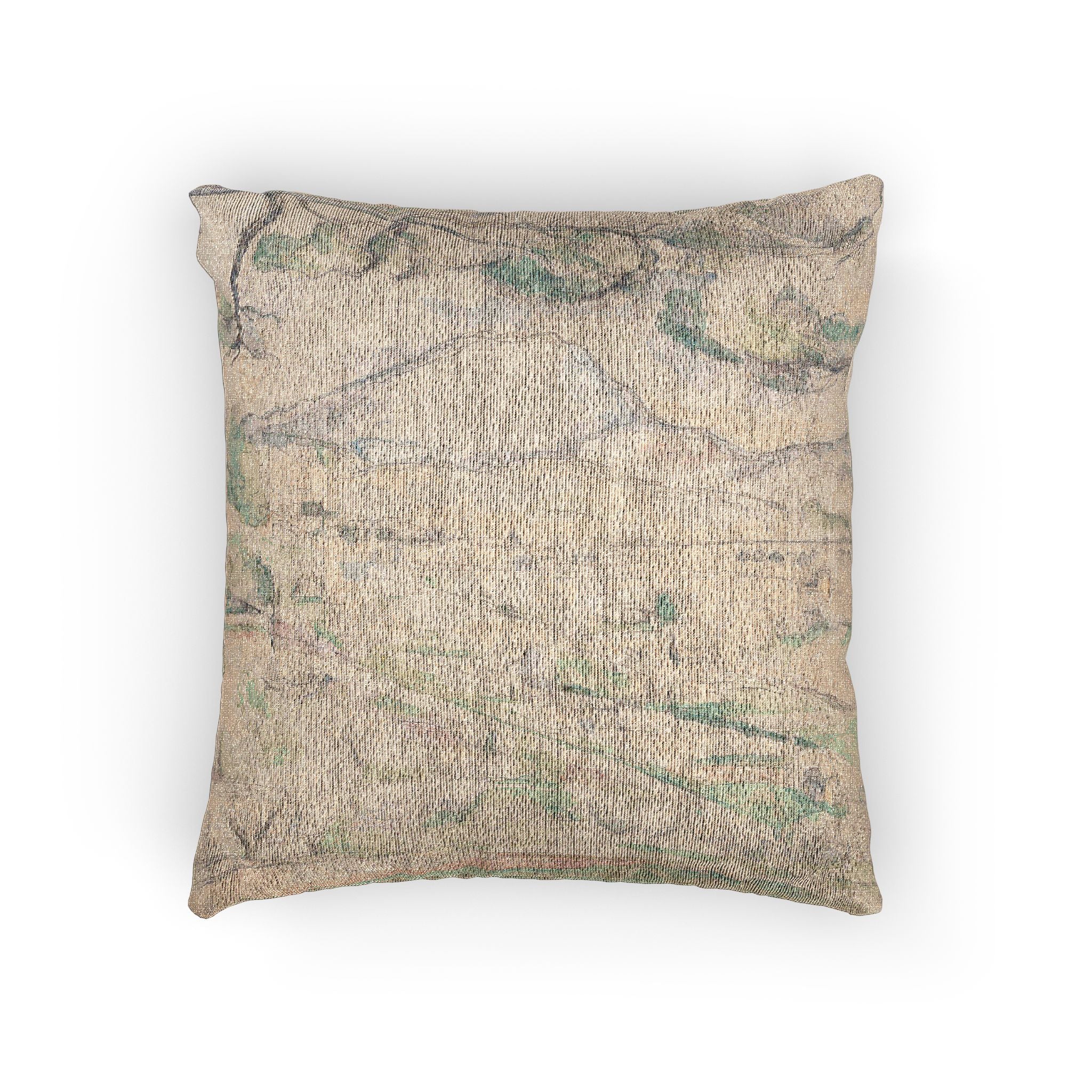 Paul Cezanne - Montagne Sainte-Victoire (The Arc Valley) | Woven Pillow