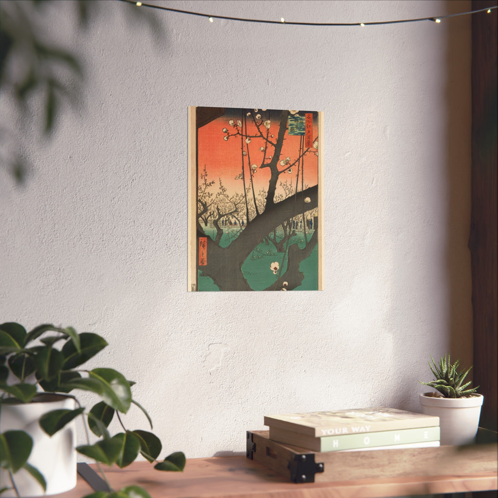 Utagawa Hiroshige - Plum Garden at Kameido | Fine Art Poster