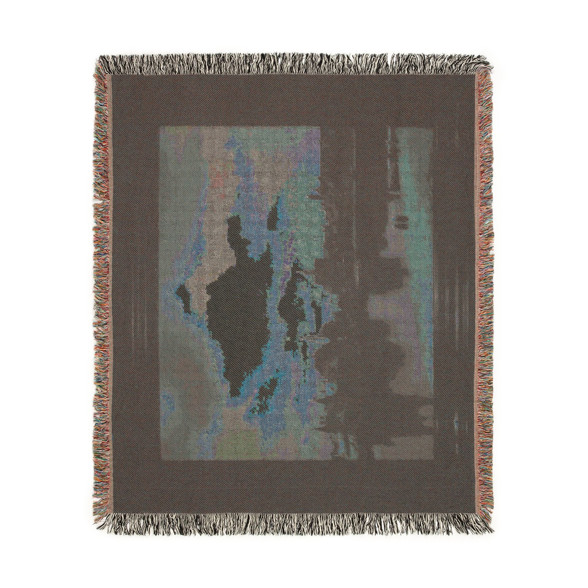 Johannes vermeer, veduta di delft, 1660-61 ca. 01 | Woven Tapestry Blanket