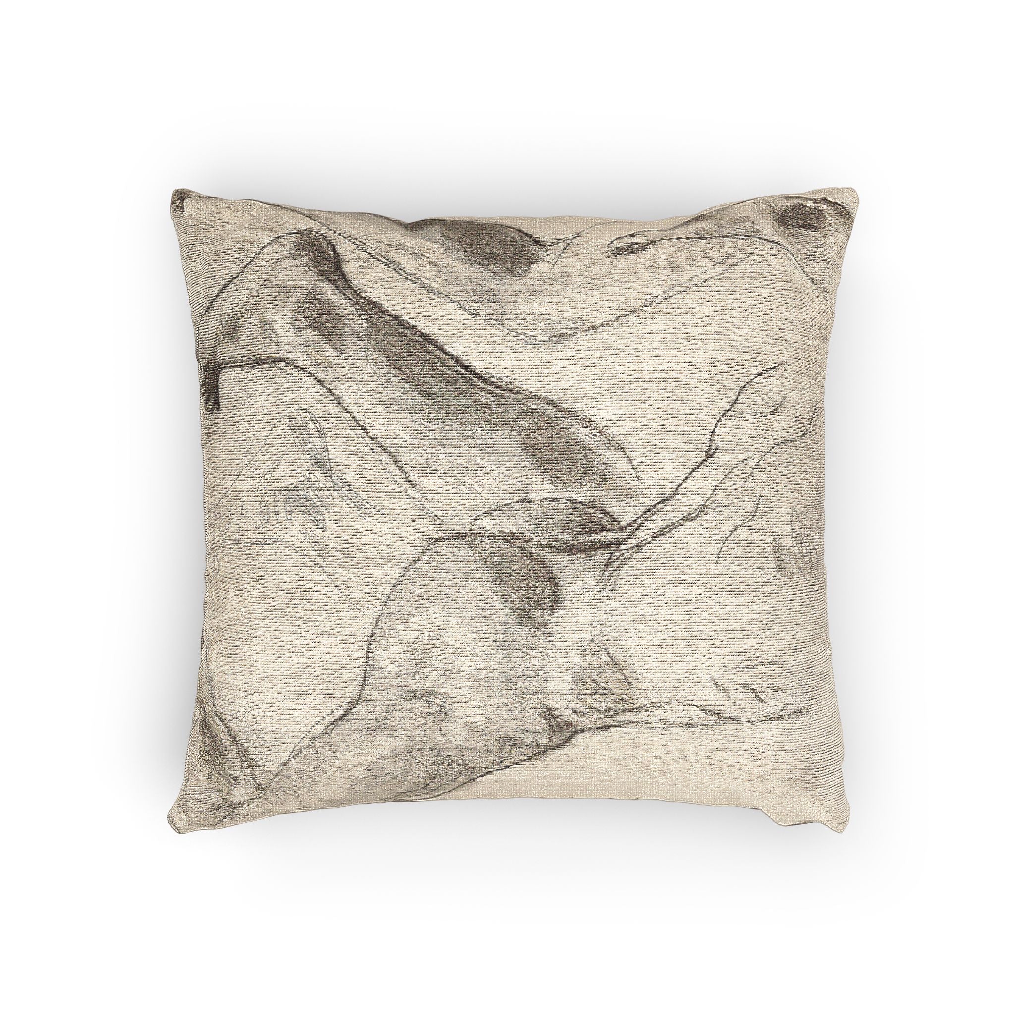 John Singer Sargent - Sketches of Legs and Feet | Woven Pillow