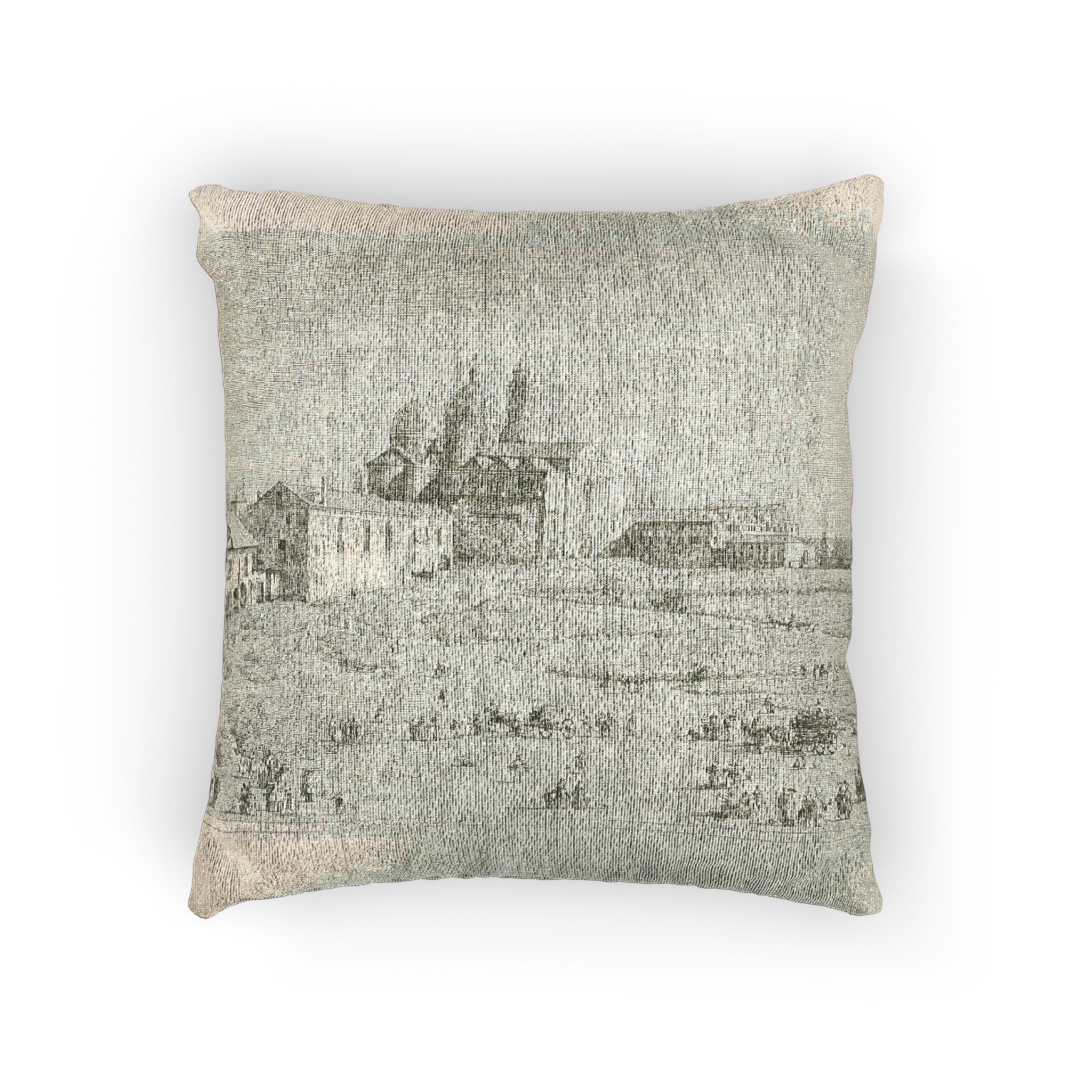 Canaletto - S. Giustina in prà della Vale, from Vedute | Woven Pillow