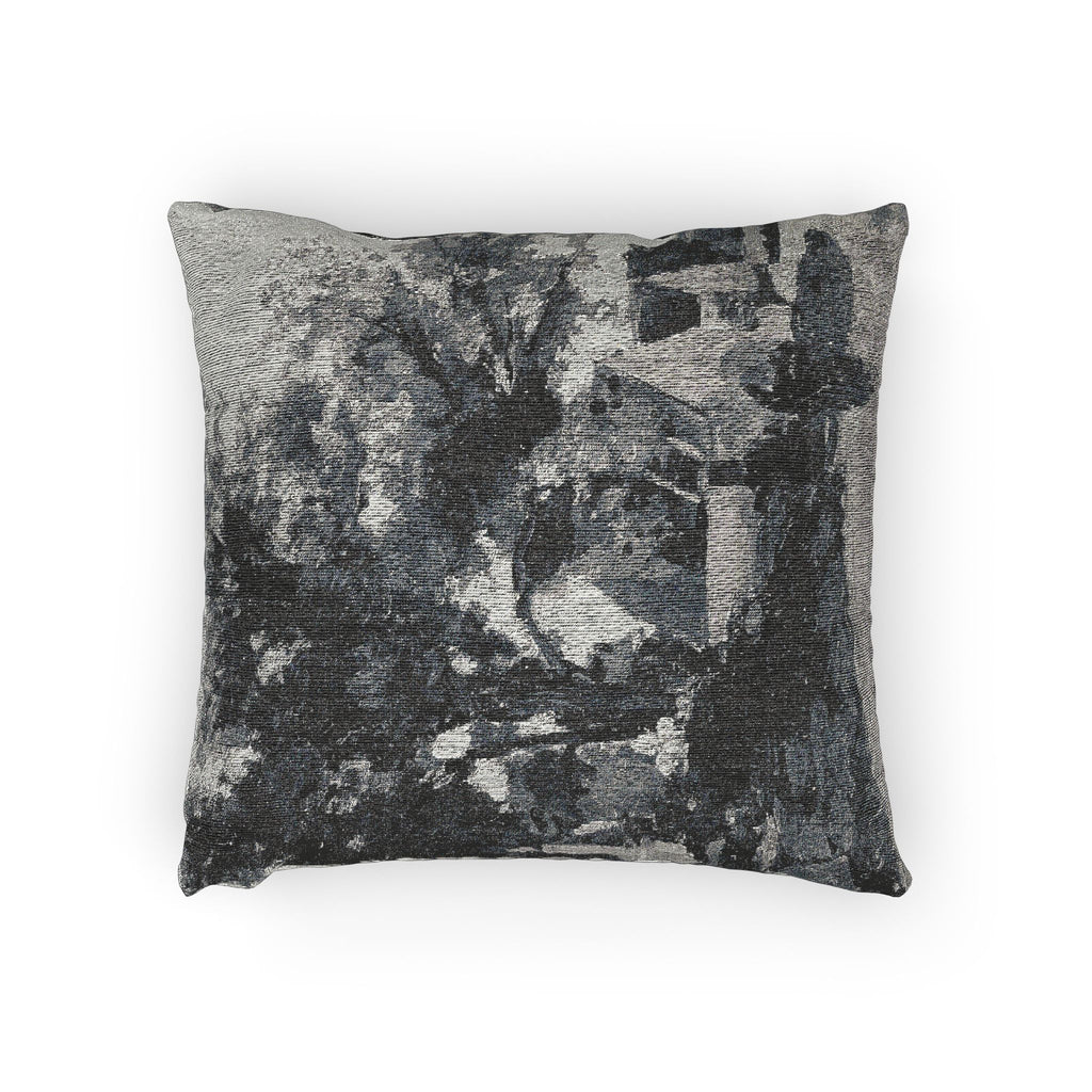 Charles François Daubigny - Village in Brittany | Woven Pillow