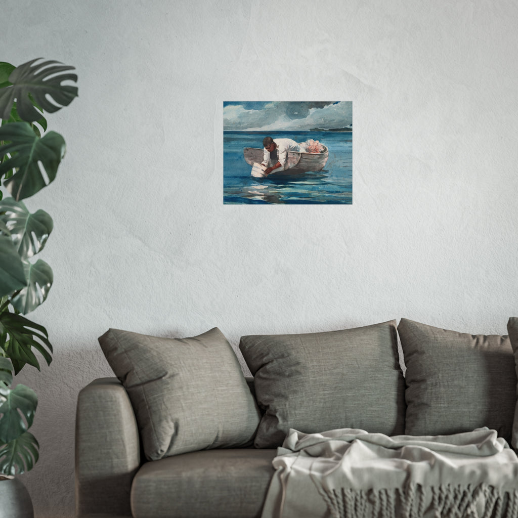 Winslow Homer - The Water Fan | Fine Art Poster