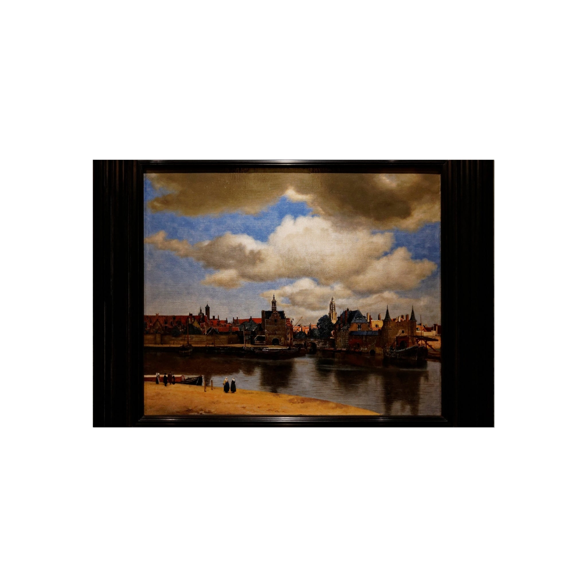 Den Haag - Mauritshuis - Johannes Vermeer (1632-1675) - View of Delft c. 1660-1661 | Fine Art Poster