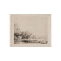 Rembrandt van Rijn - Landscape with a Cow Drinking | Fine Art Poster