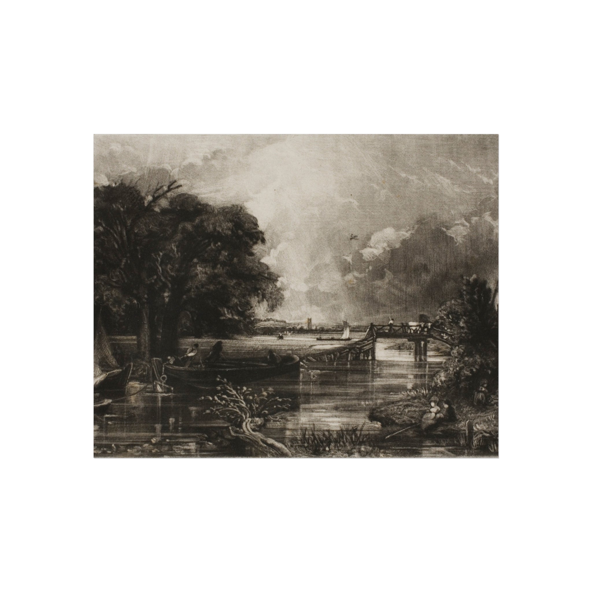 River Stour, Suffolk David Lucas Fine Art Poster