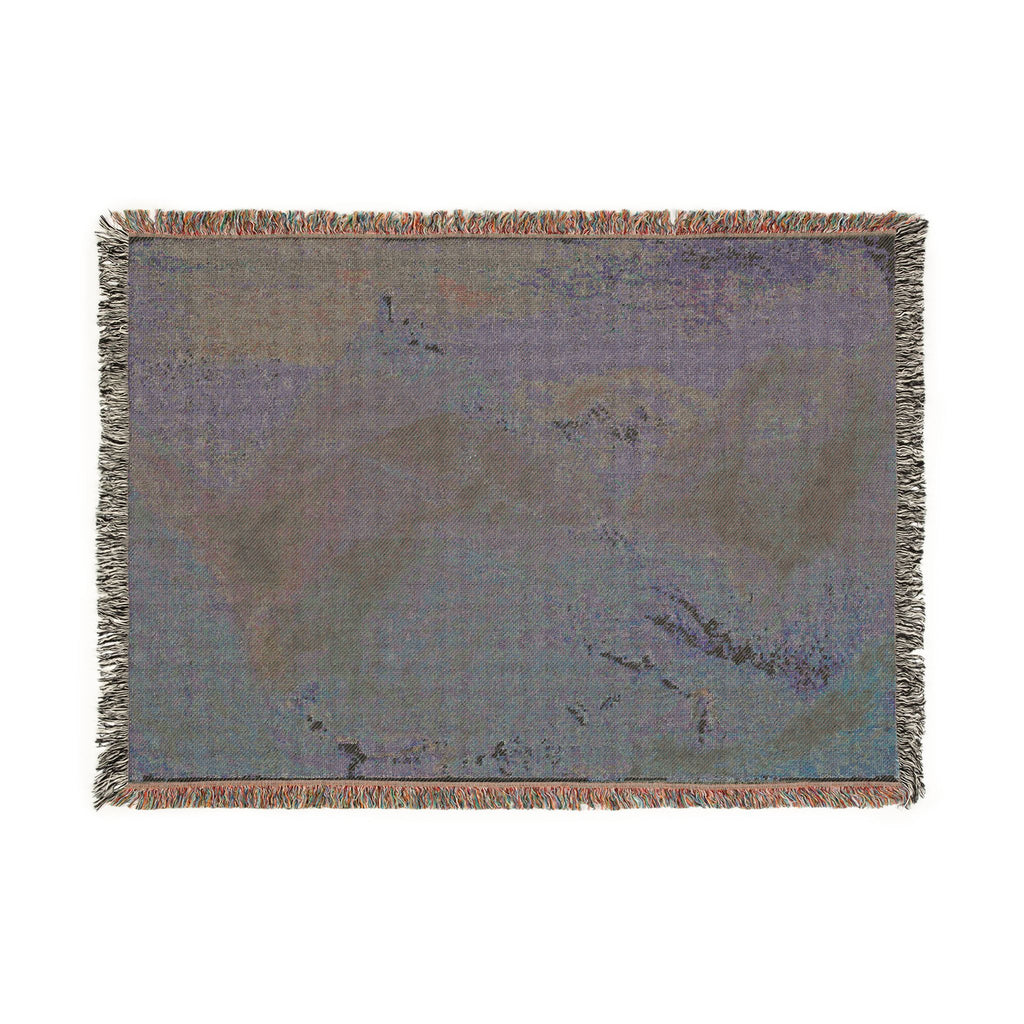 Joseph Mallord William Turner - Castle on Height near Geneva | Woven Tapestry Blanket