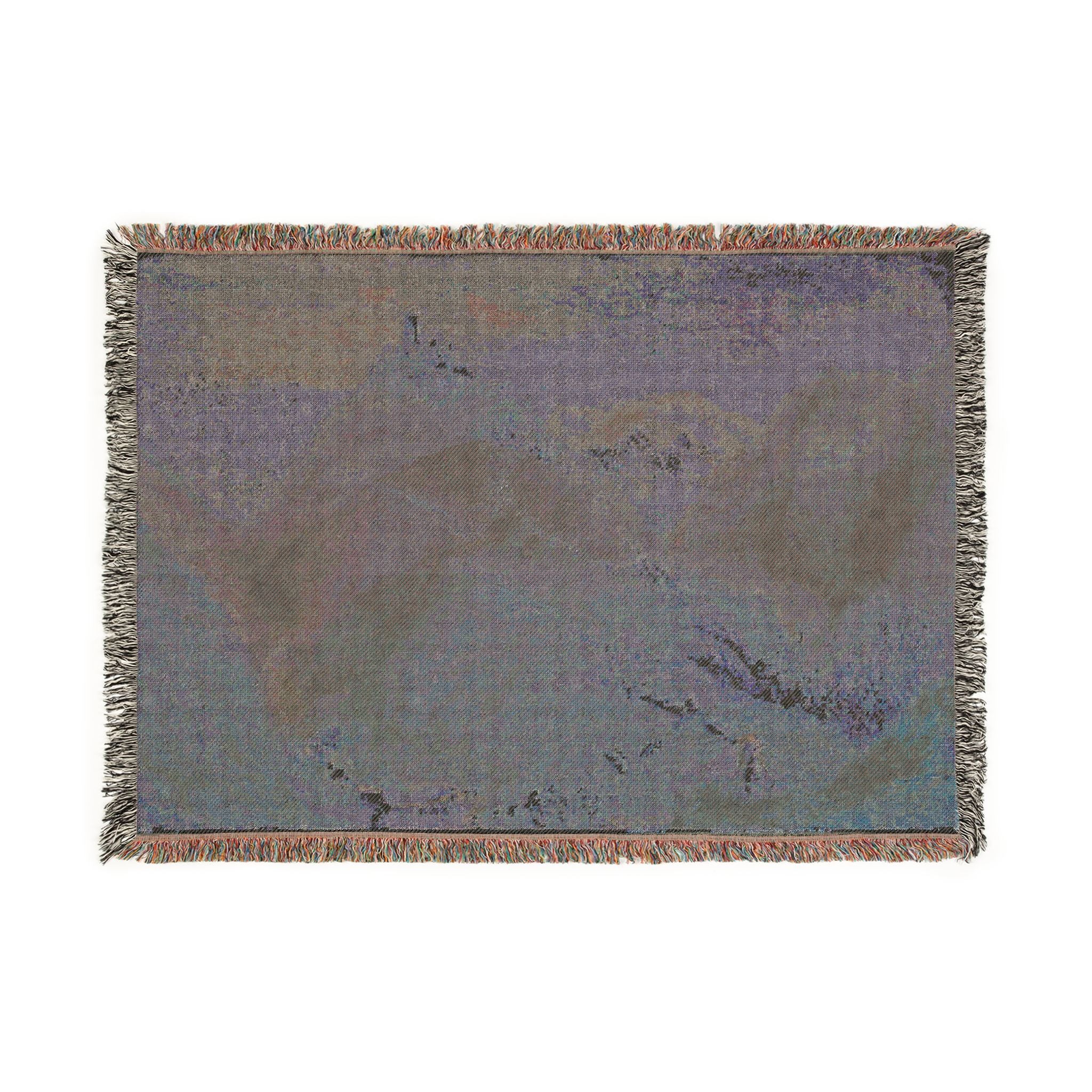 Joseph Mallord William Turner - Castle on Height near Geneva | Woven Tapestry Blanket