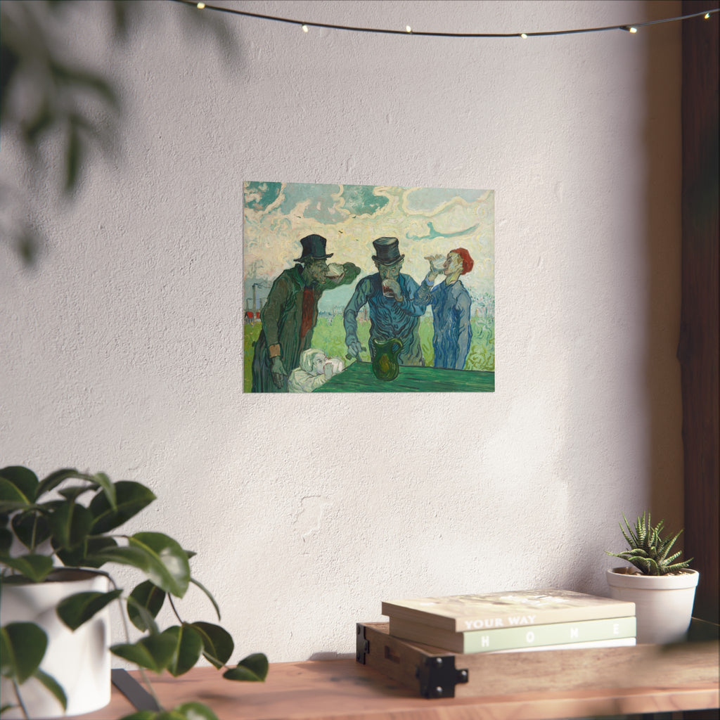 Vincent van Gogh - The Drinkers | Fine Art Poster