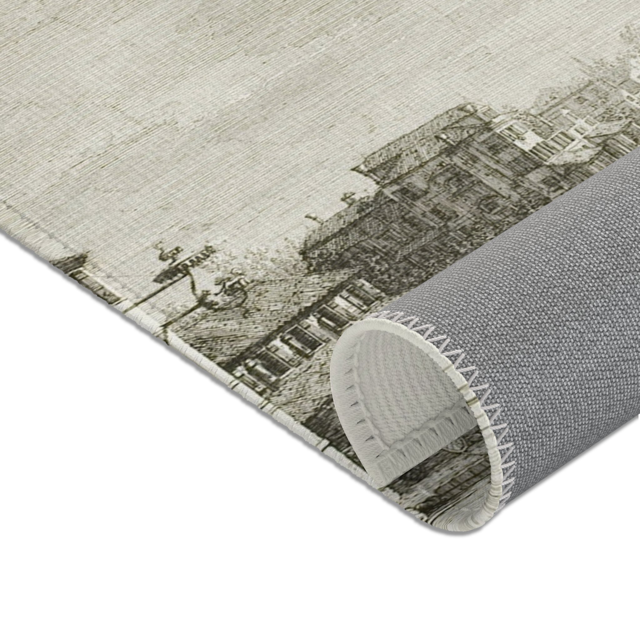 Canaletto - Mestre, from Vedute | Area Rug