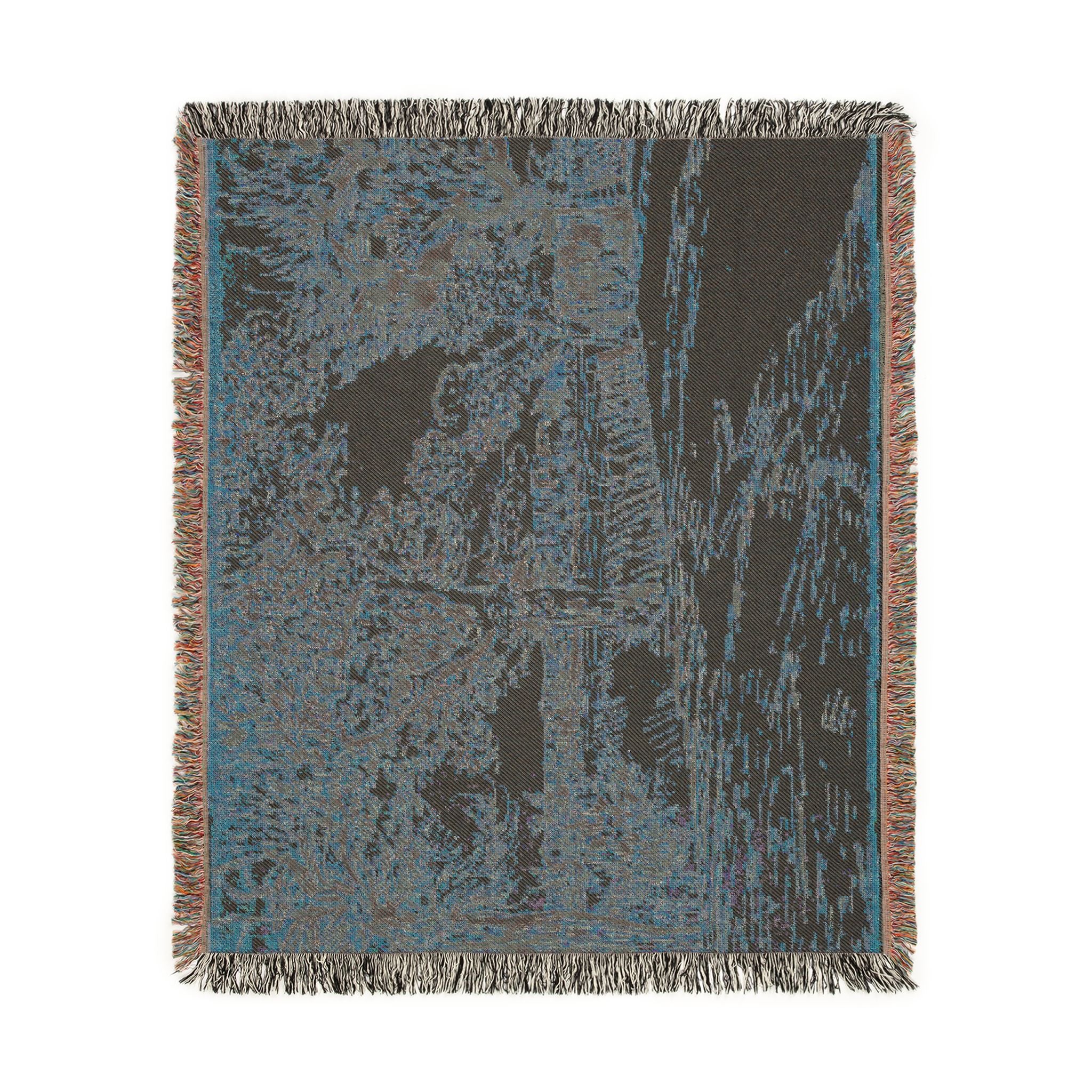 Vincent van Gogh - Landscape at Arles | Woven Tapestry Blanket