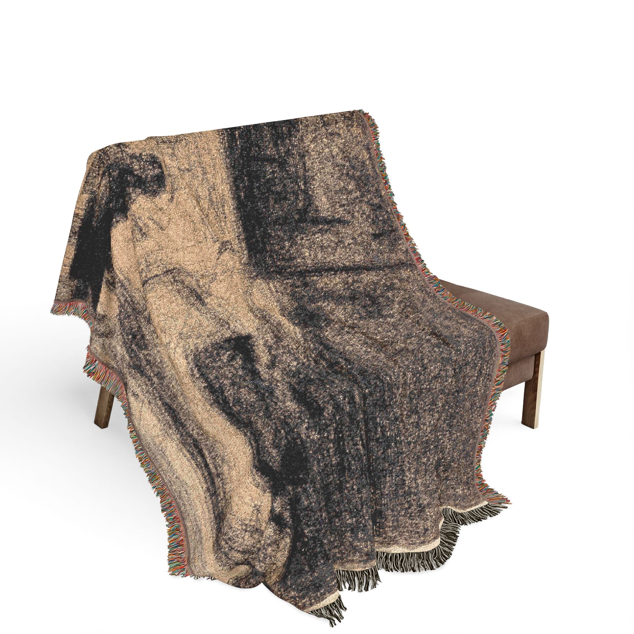 The Zone (Outside the City Walls) Georges Seurat Tapestry Blanket