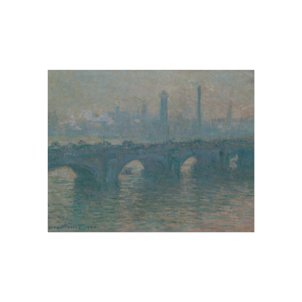Claude Monet - Waterloo Bridge, Gray Weather | Fine Art Poster