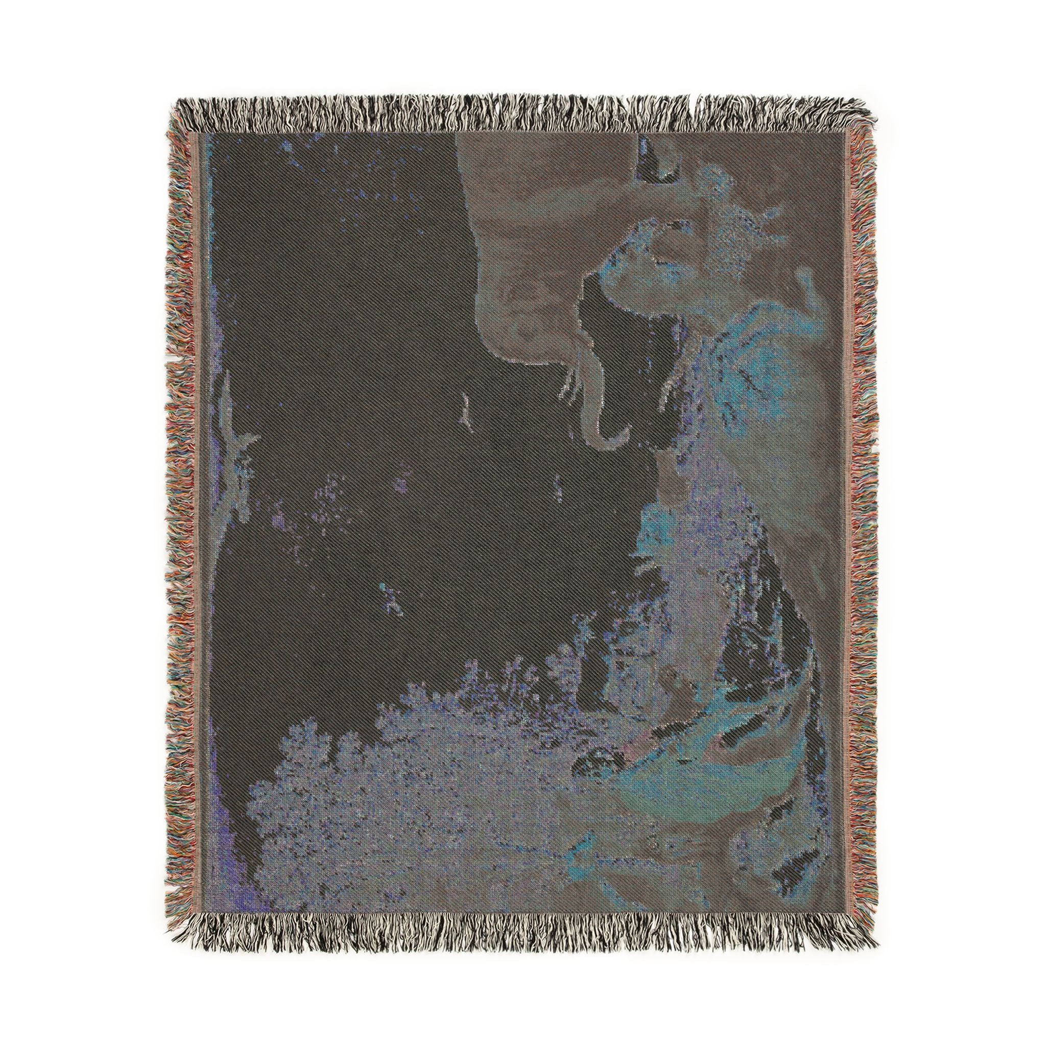 Dessau, Anhaltische Gemäldegalerie, Aelbert Jacobsz. Cuyp, Orpheus und die Tiere | Woven Tapestry Blanket