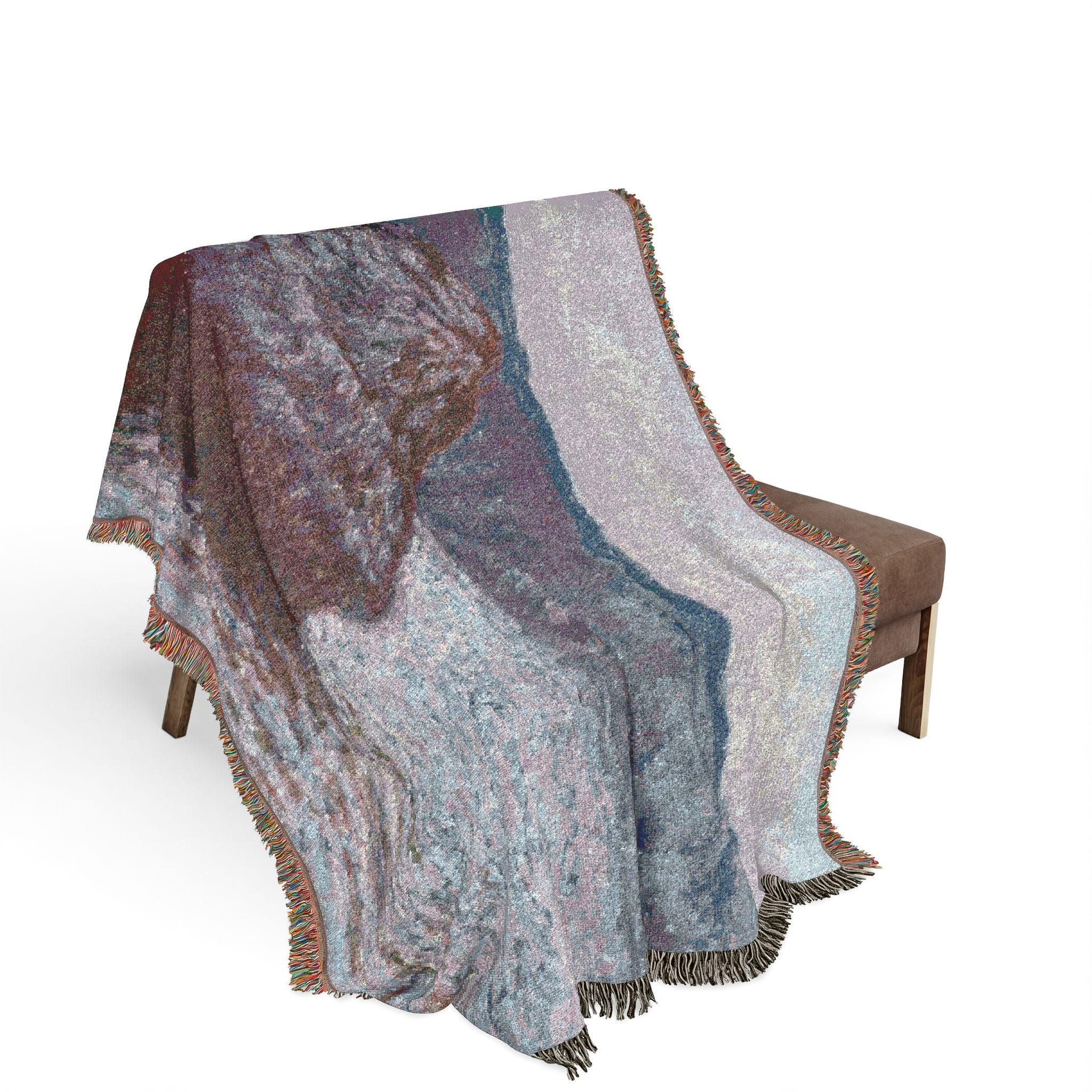 Stack of Wheat Claude Monet Tapestry Blanket