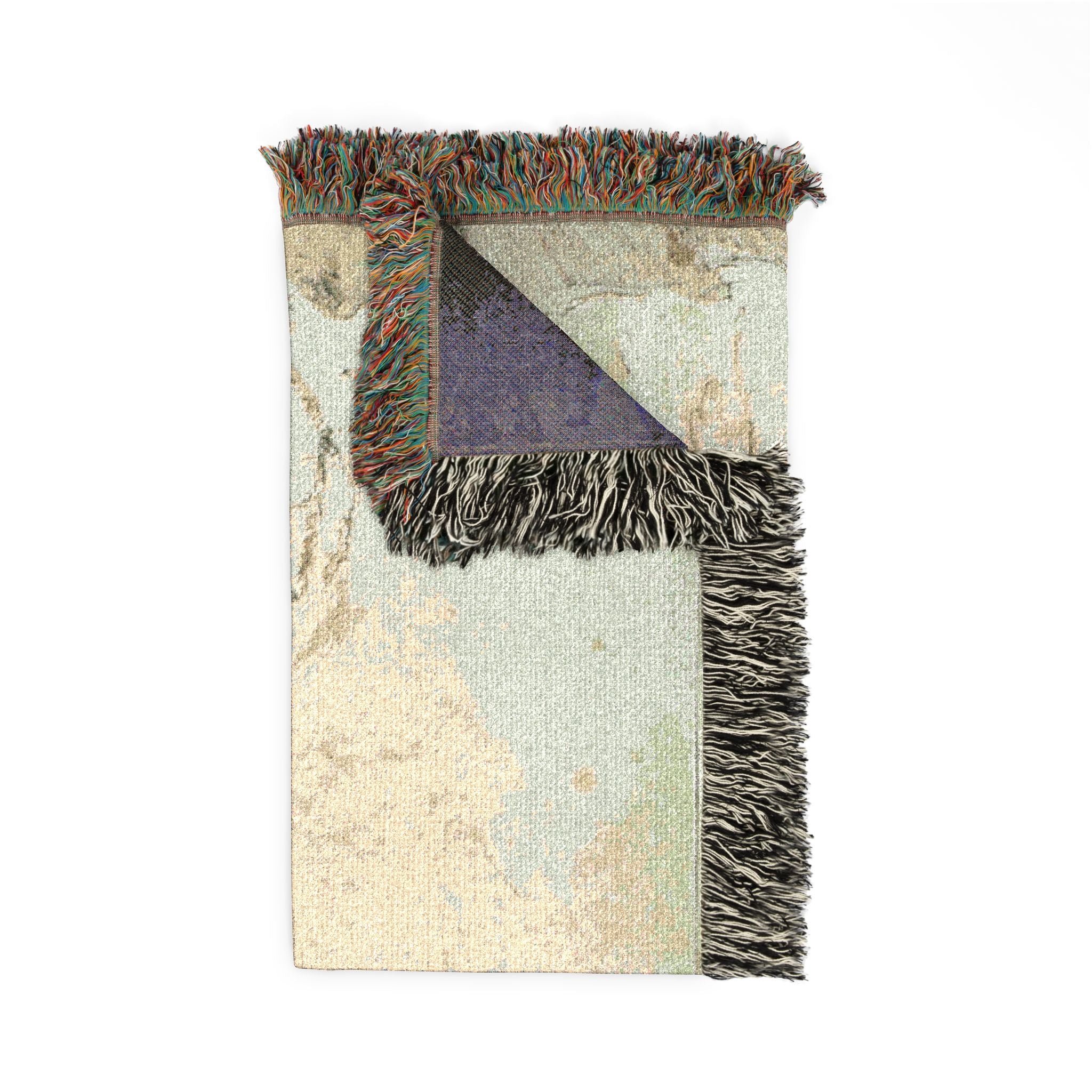 Francesco Guardi - Capriccio with a Squall on the Lagoon | Woven Tapestry Blanket