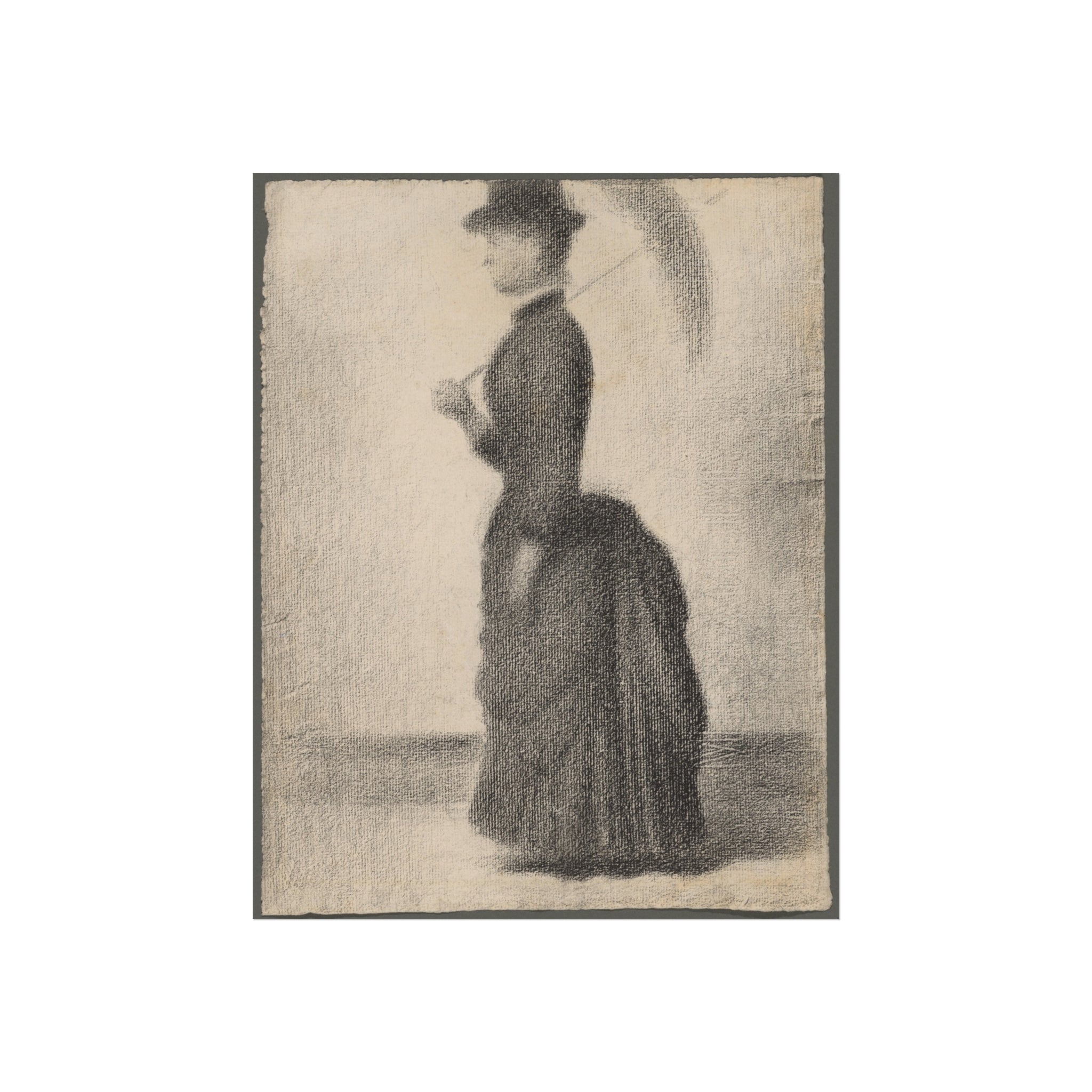 Georges Seurat - Woman Walking with a Parasol | Fine Art Poster