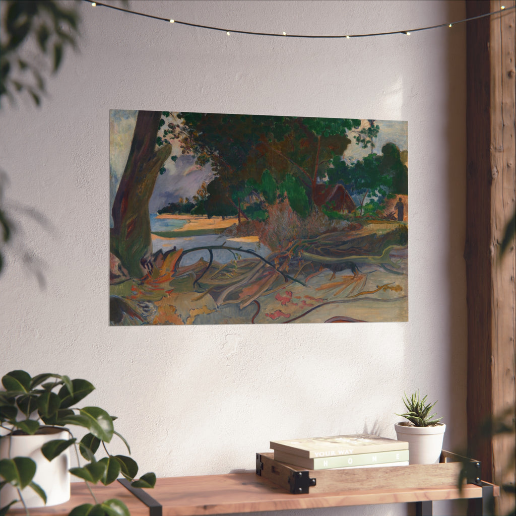 Paul Gauguin - Te burao (The Hibiscus Tree) | Fine Art Poster