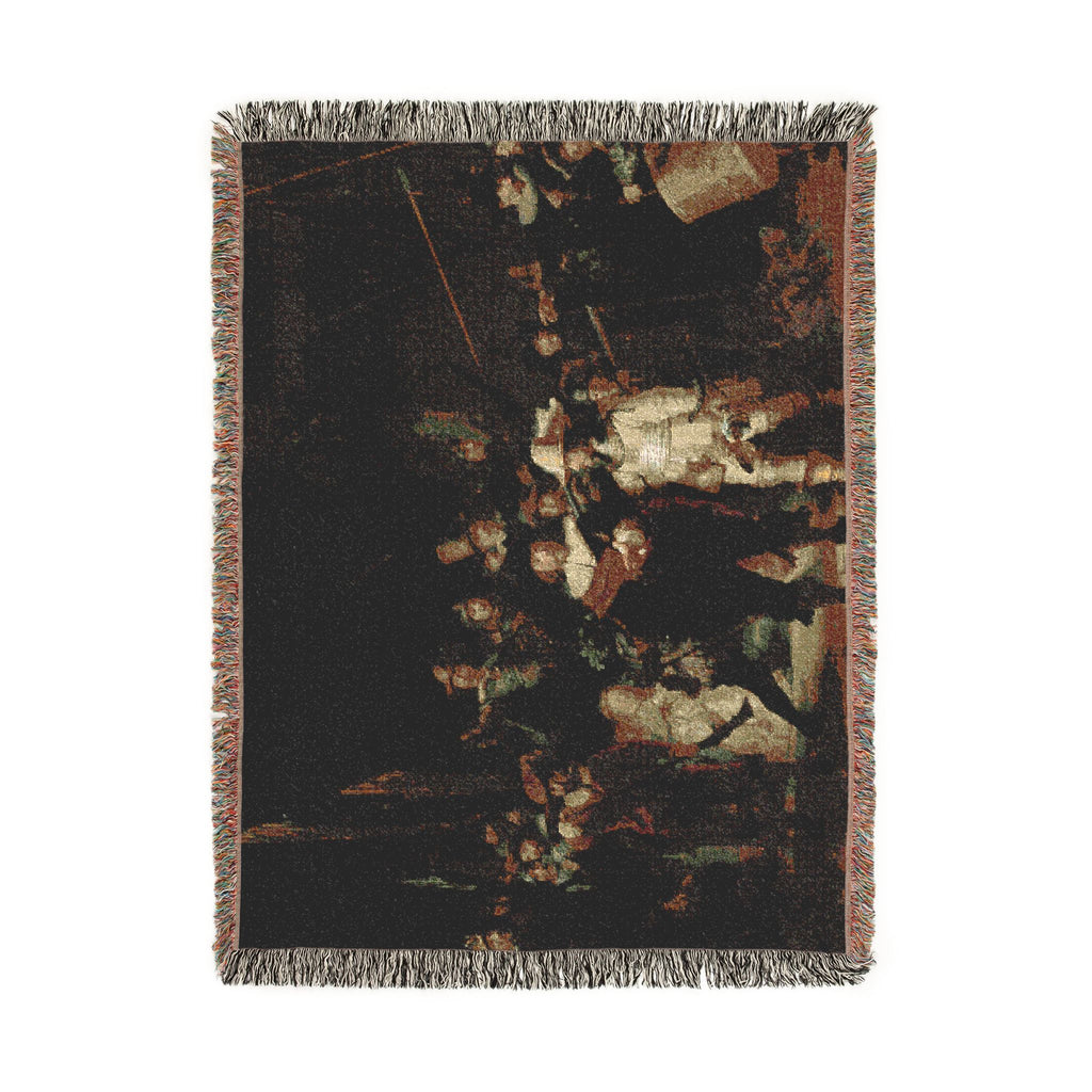 The Night Watch Woven Blanket - Rembrandt Fine-Art Tapestry Throw