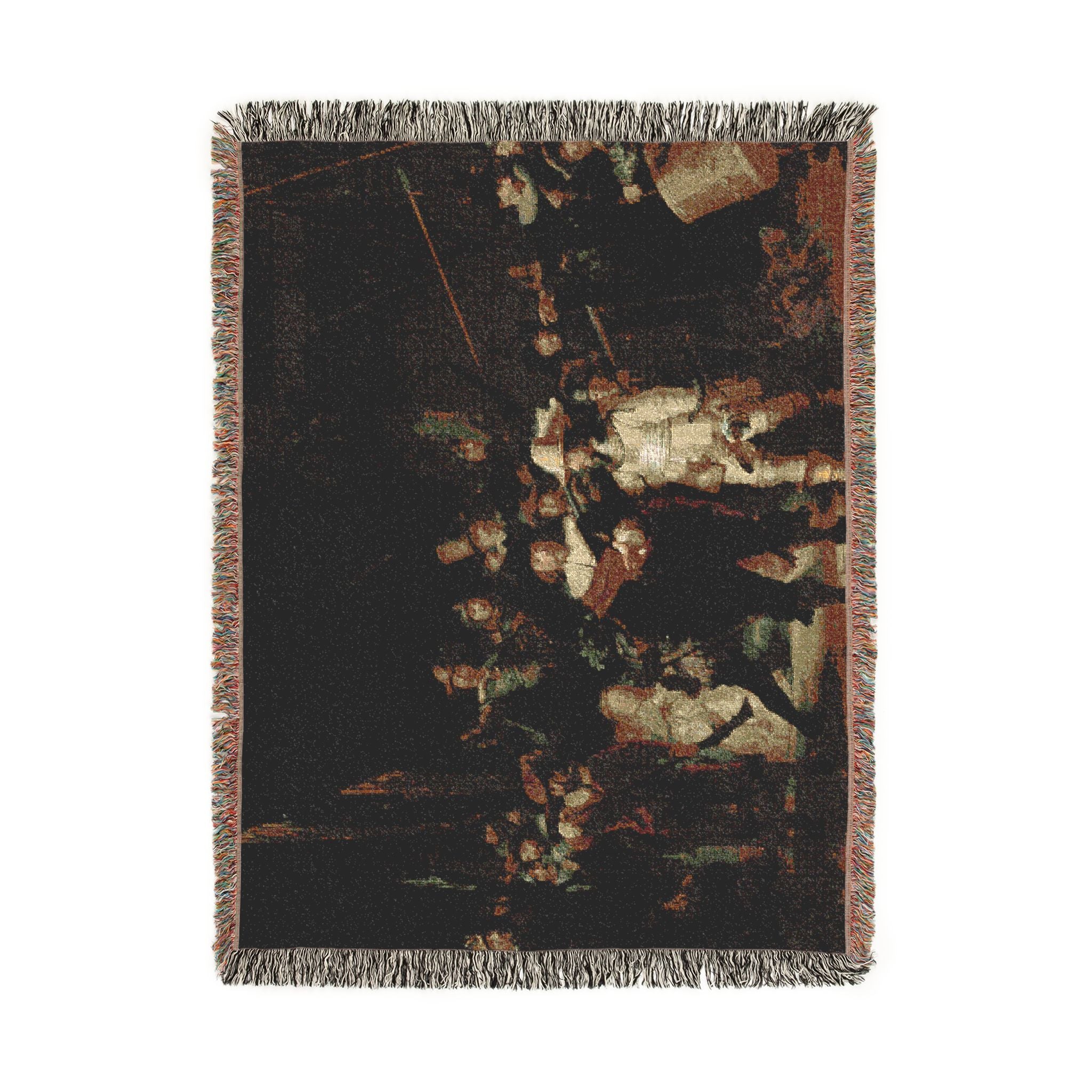 The Night Watch Woven Blanket - Rembrandt Fine-Art Tapestry Throw