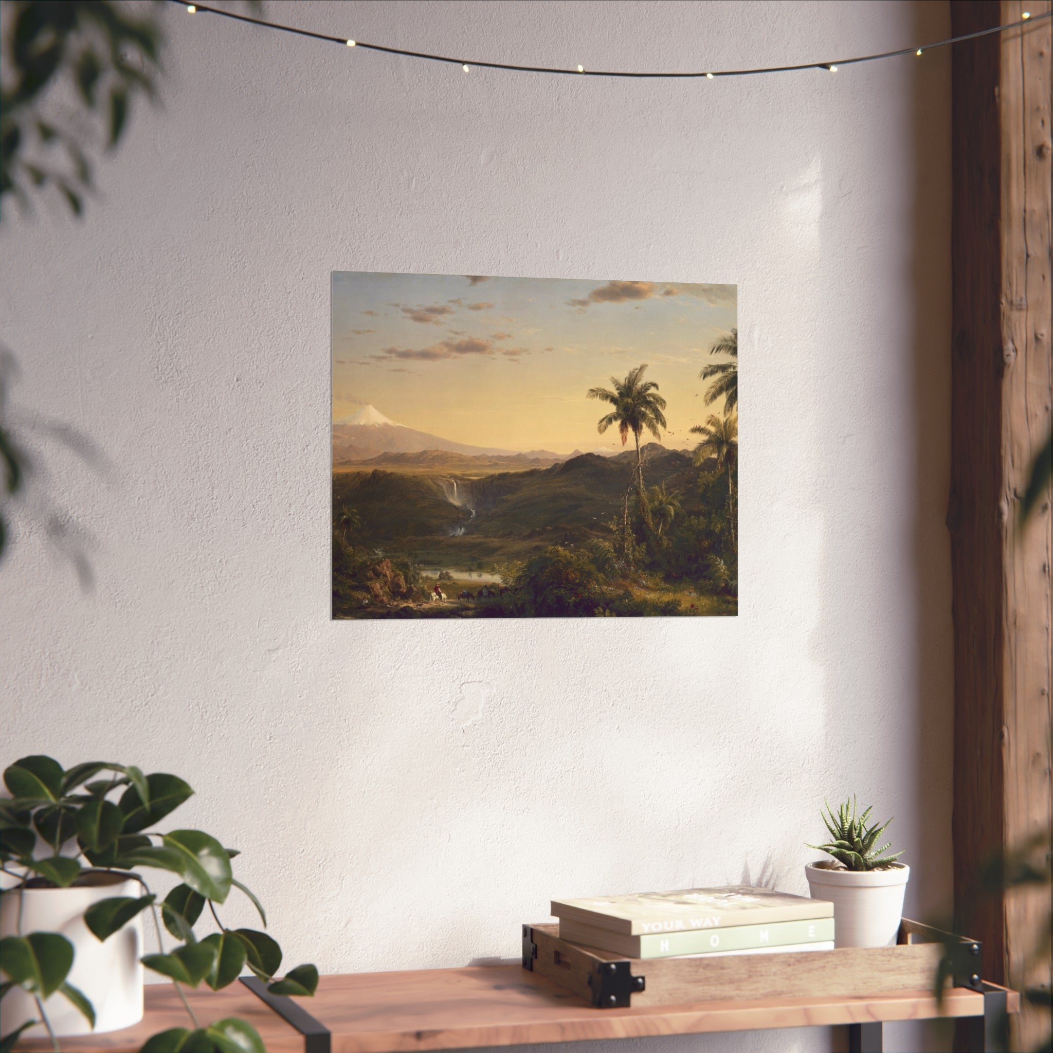 Frederic Edwin Church - View of Cotopaxi | Fine Art Poster