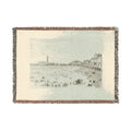 Canaletto - Prà della Valle, from Vedute | Woven Tapestry Blanket
